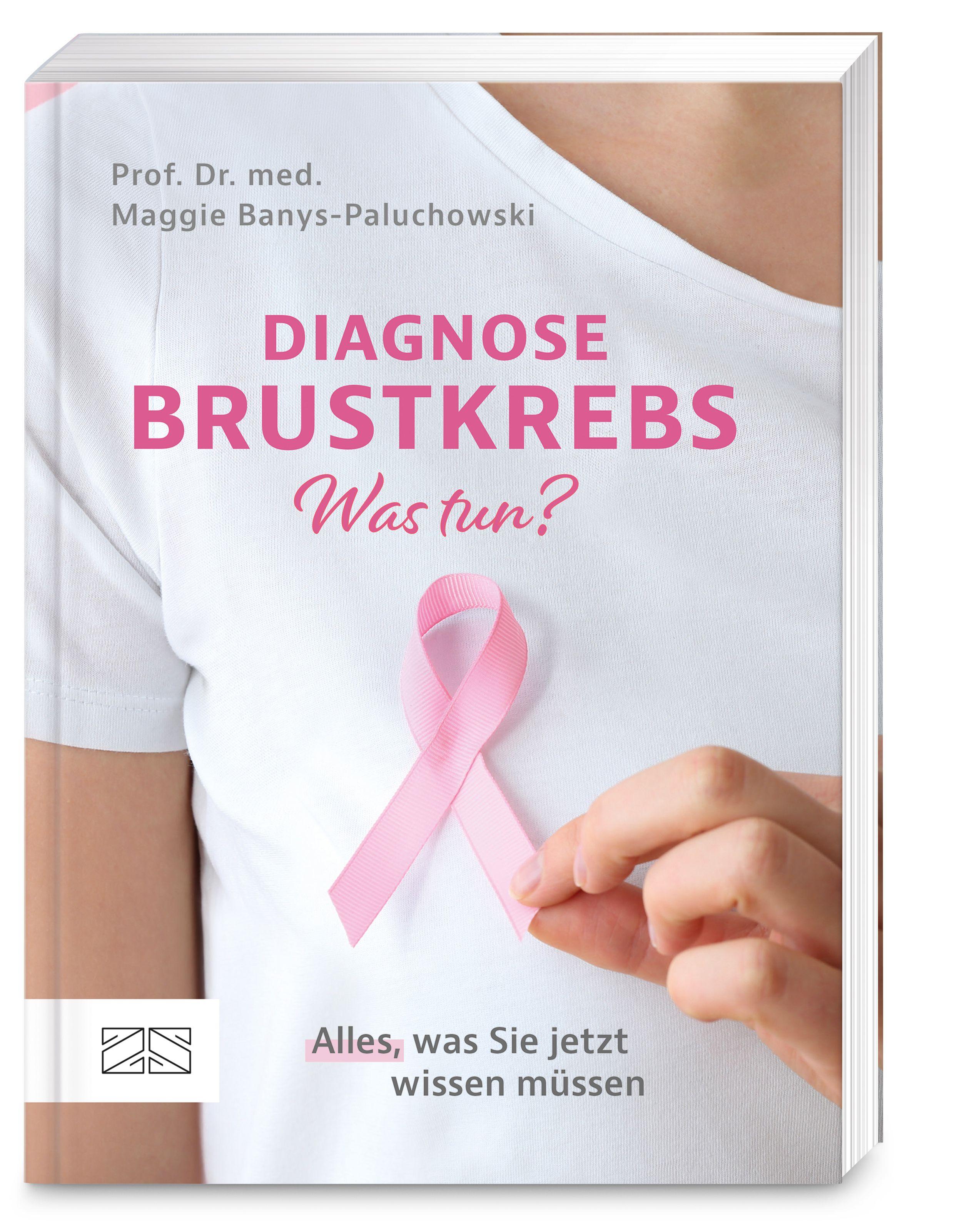 Vorderes Coverbild Diagnose Brustkrebs - Was tun?