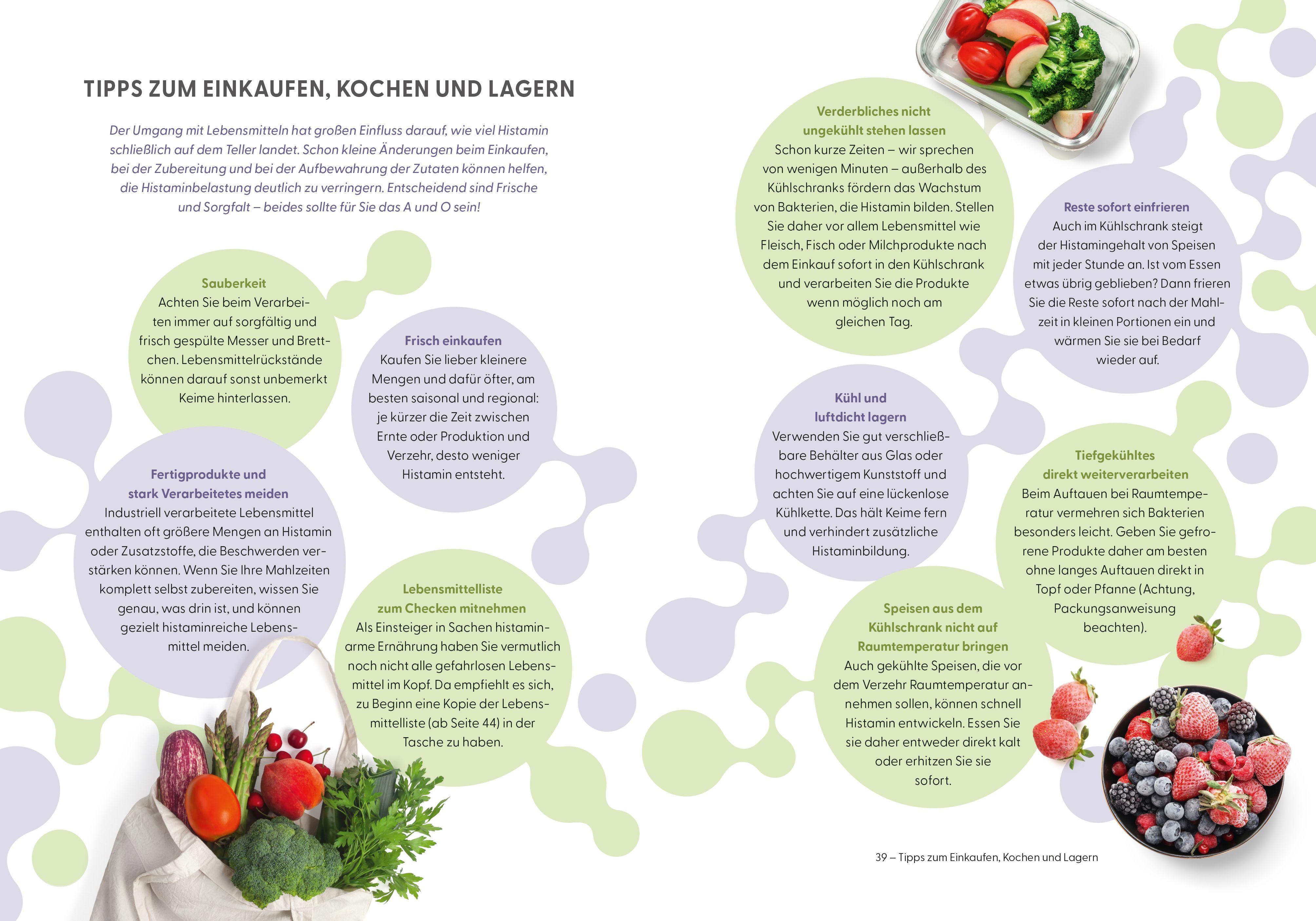 Beispielinhalt (Bild) Der Histamin-Masterplan