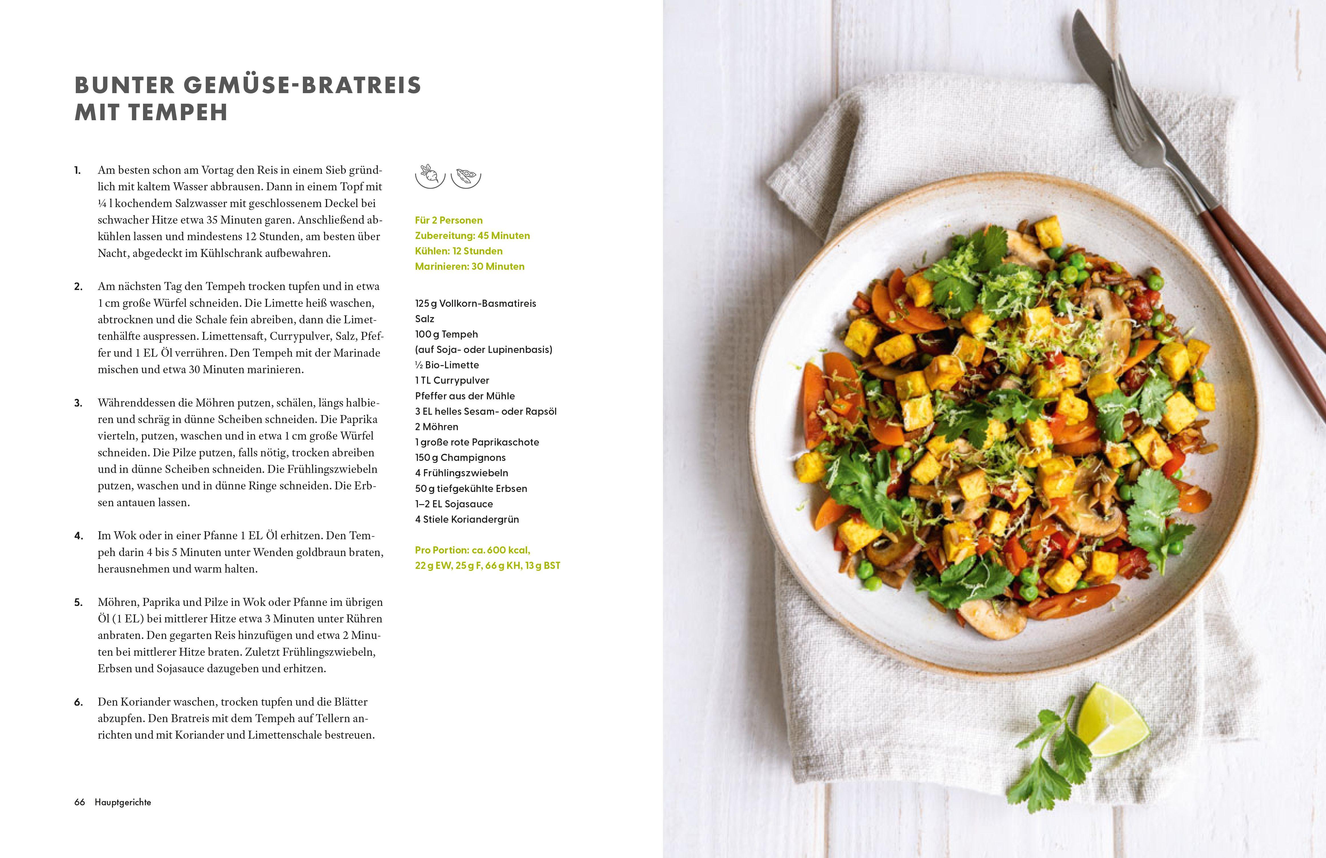 Beispielinhalt (Bild) Die Ernährungs-Docs - Unsere 100 besten Protein-Power-Rezepte