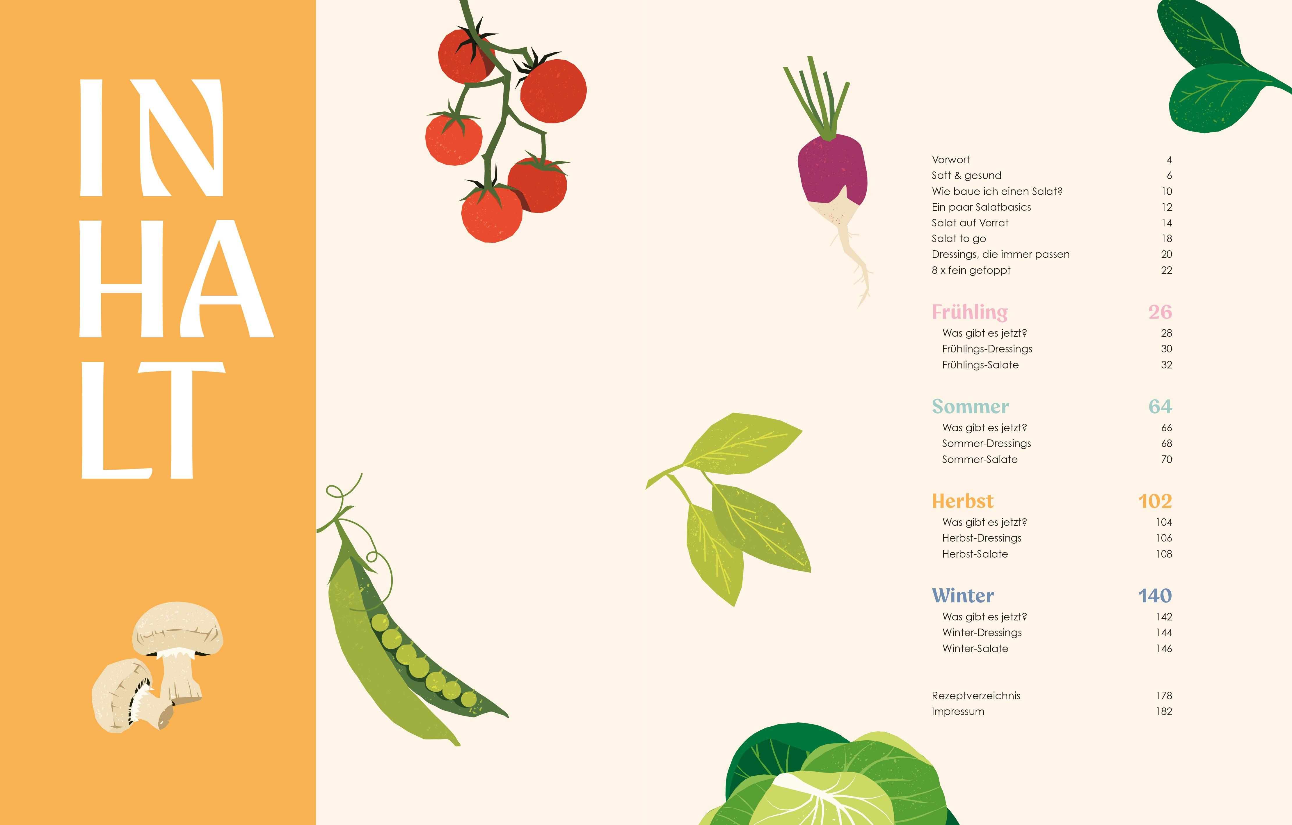 Beispielinhalt (Bild) Salate