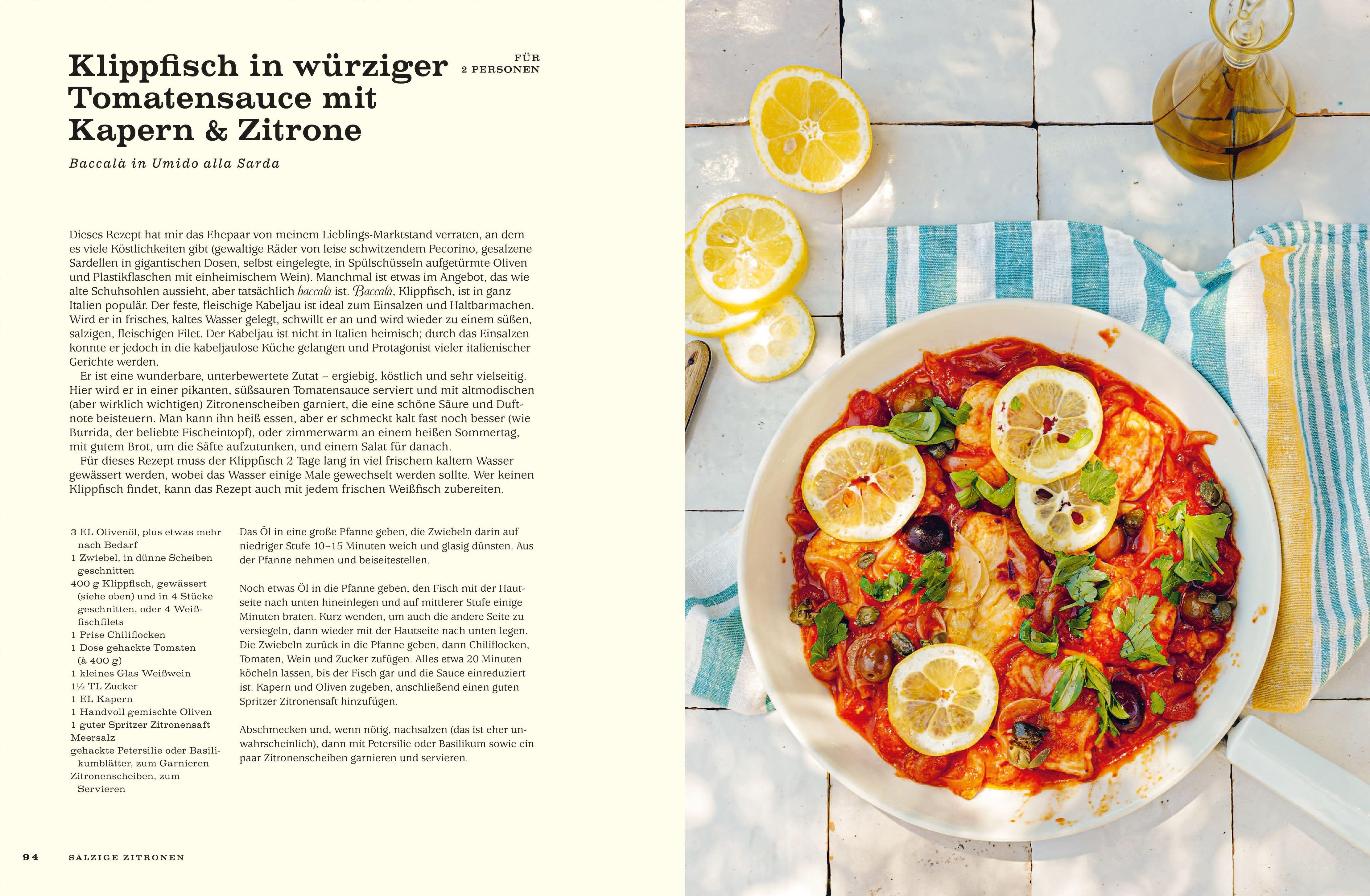 Beispielinhalt (Bild) Amore al Limone