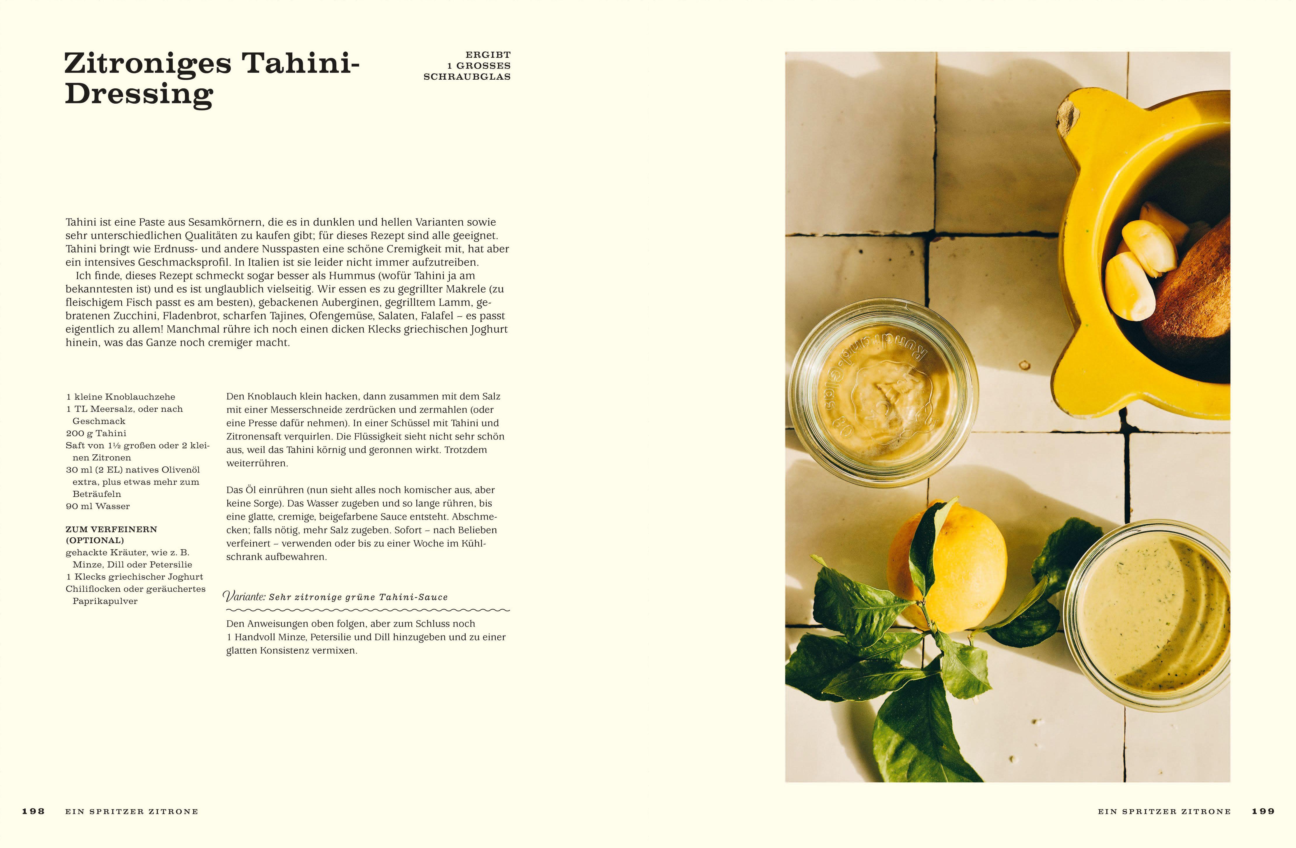 Beispielinhalt (Bild) Amore al Limone