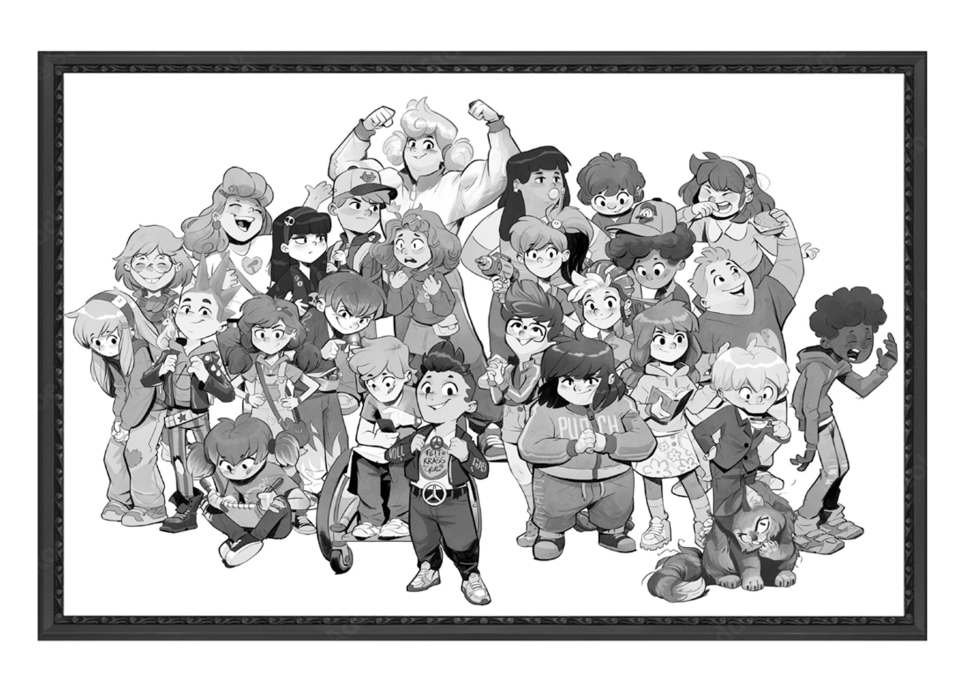 Beispielinhalt (Bild) Die schlimmste Klasse der Welt (Band 6) - Helden und Legenden