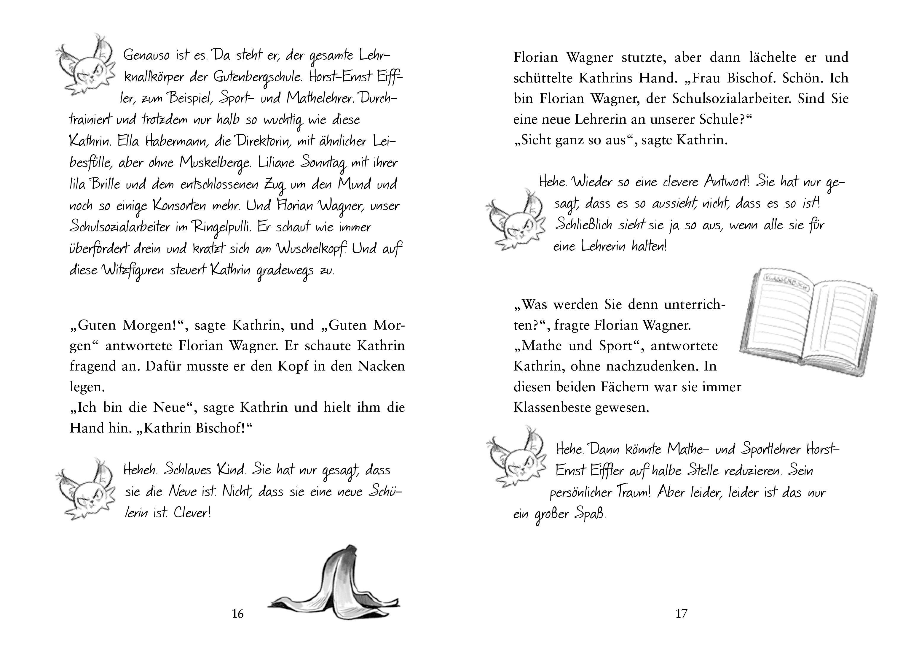 Beispielinhalt (Bild) Die schlimmste Klasse der Welt (Band 6) - Helden und Legenden