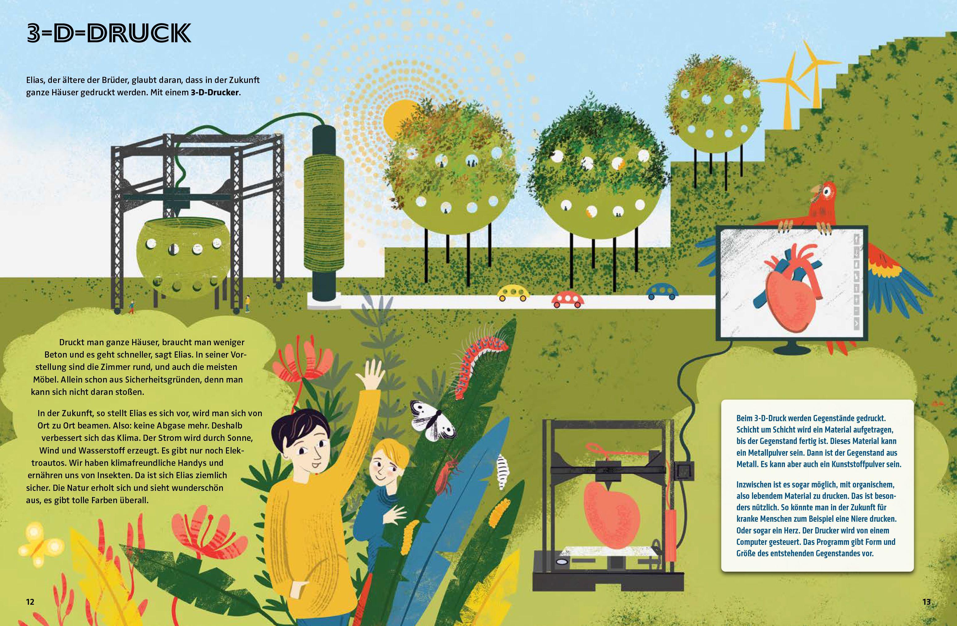 Beispielinhalt (Bild) Die Welt von übermorgen - Wie sieht unsere Zukunft aus?
