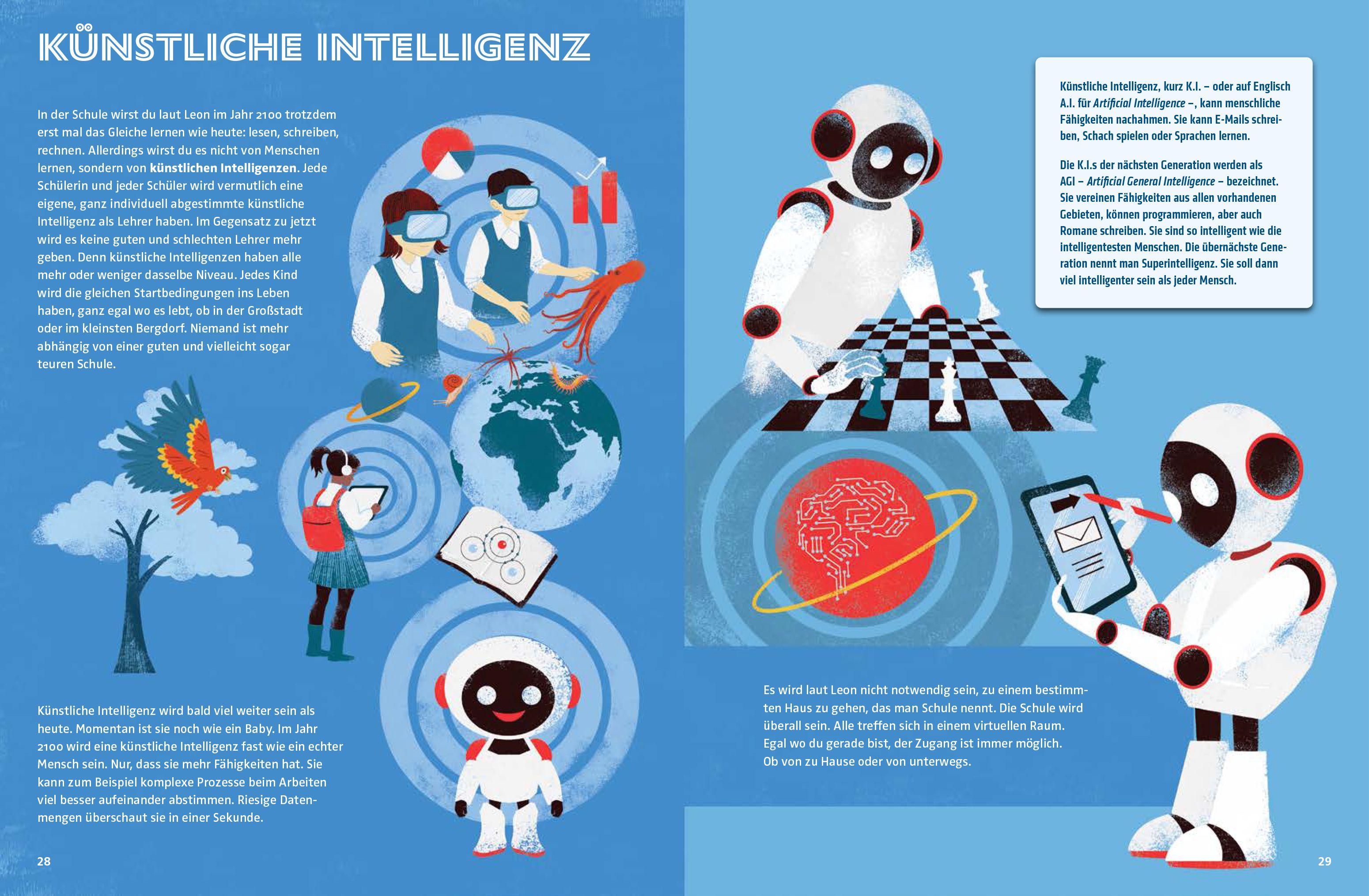 Beispielinhalt (Bild) Die Welt von übermorgen - Wie sieht unsere Zukunft aus?