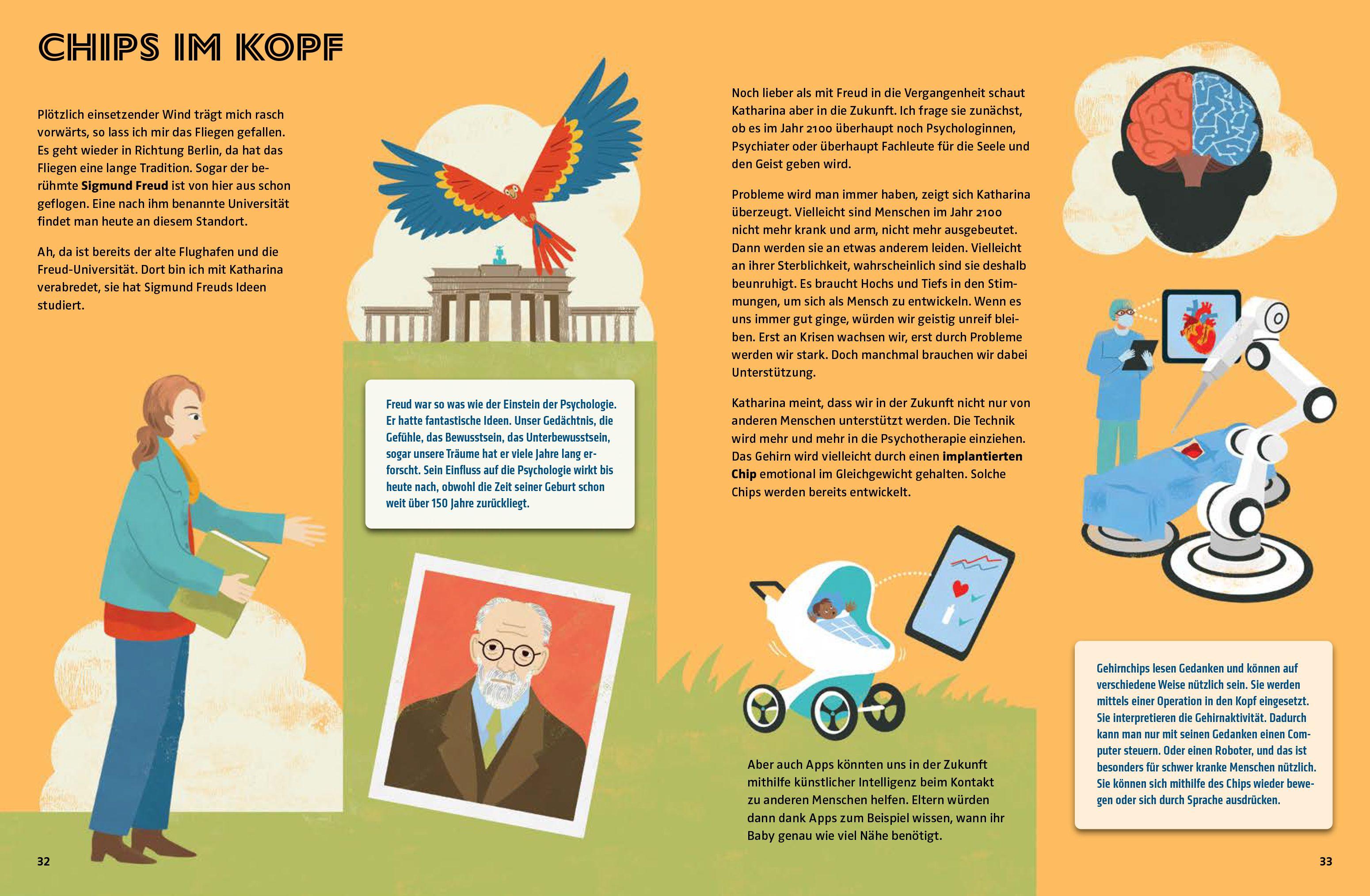 Beispielinhalt (Bild) Die Welt von übermorgen - Wie sieht unsere Zukunft aus?