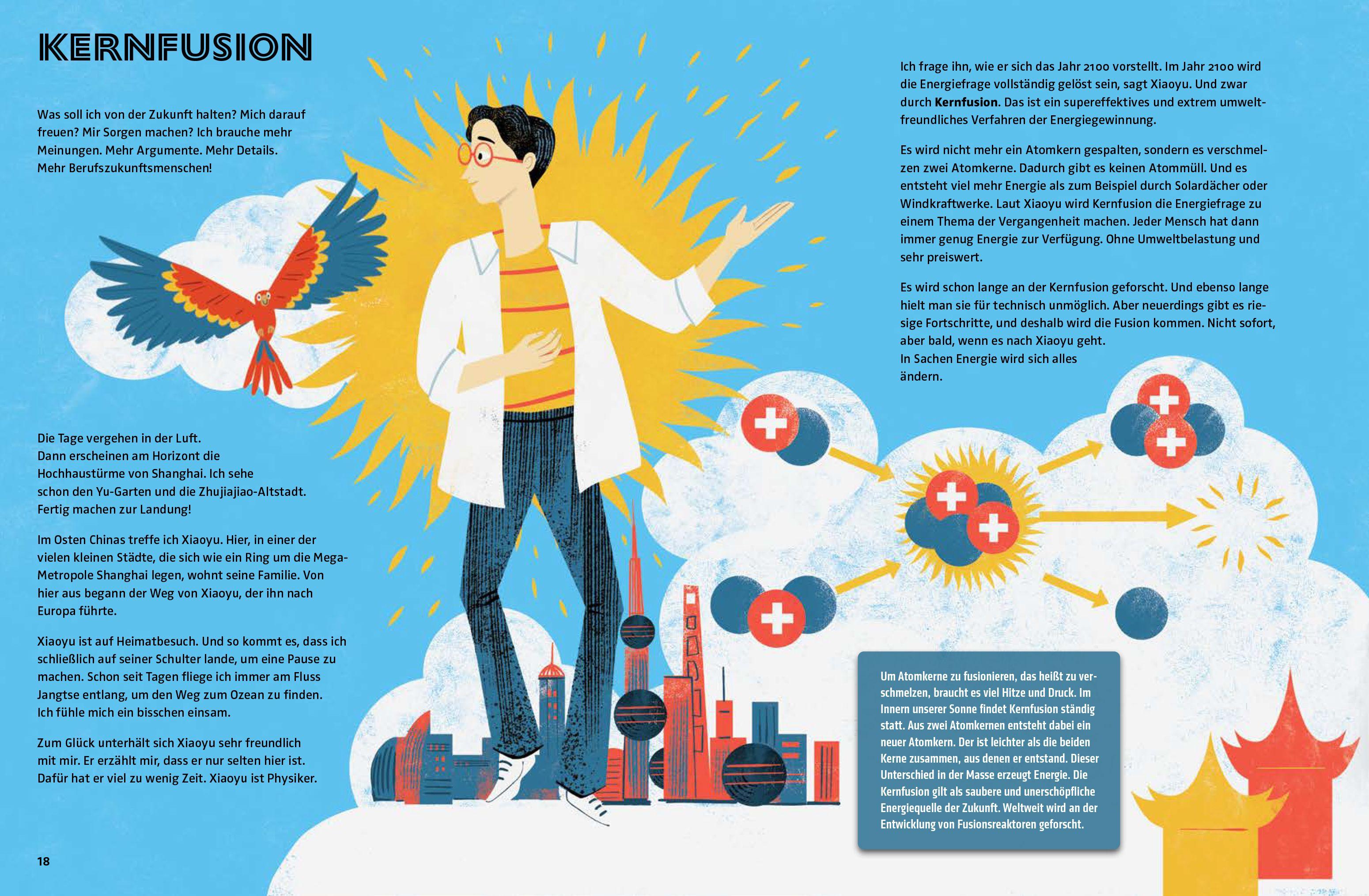 Beispielinhalt (Bild) Die Welt von übermorgen - Wie sieht unsere Zukunft aus?