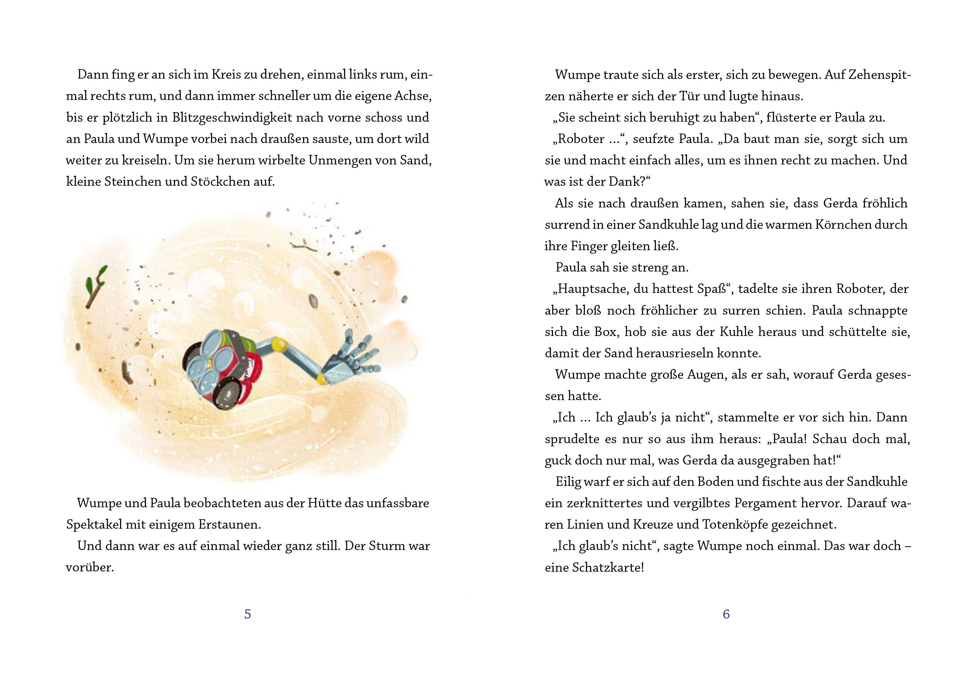 Beispielinhalt (Bild) Käpt'n Wumpe und der geheime Piratenschatz