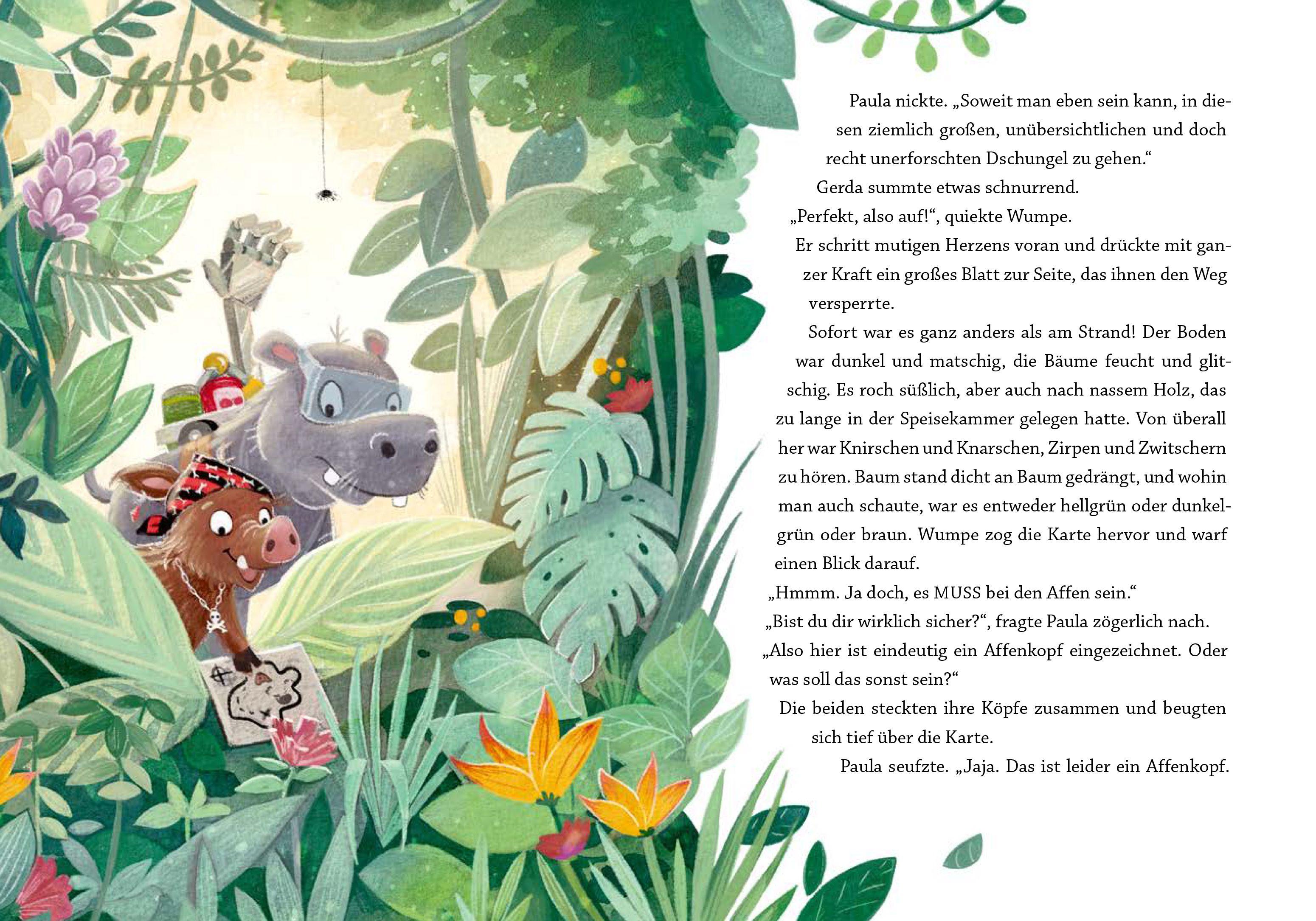 Beispielinhalt (Bild) Käpt'n Wumpe und der geheime Piratenschatz