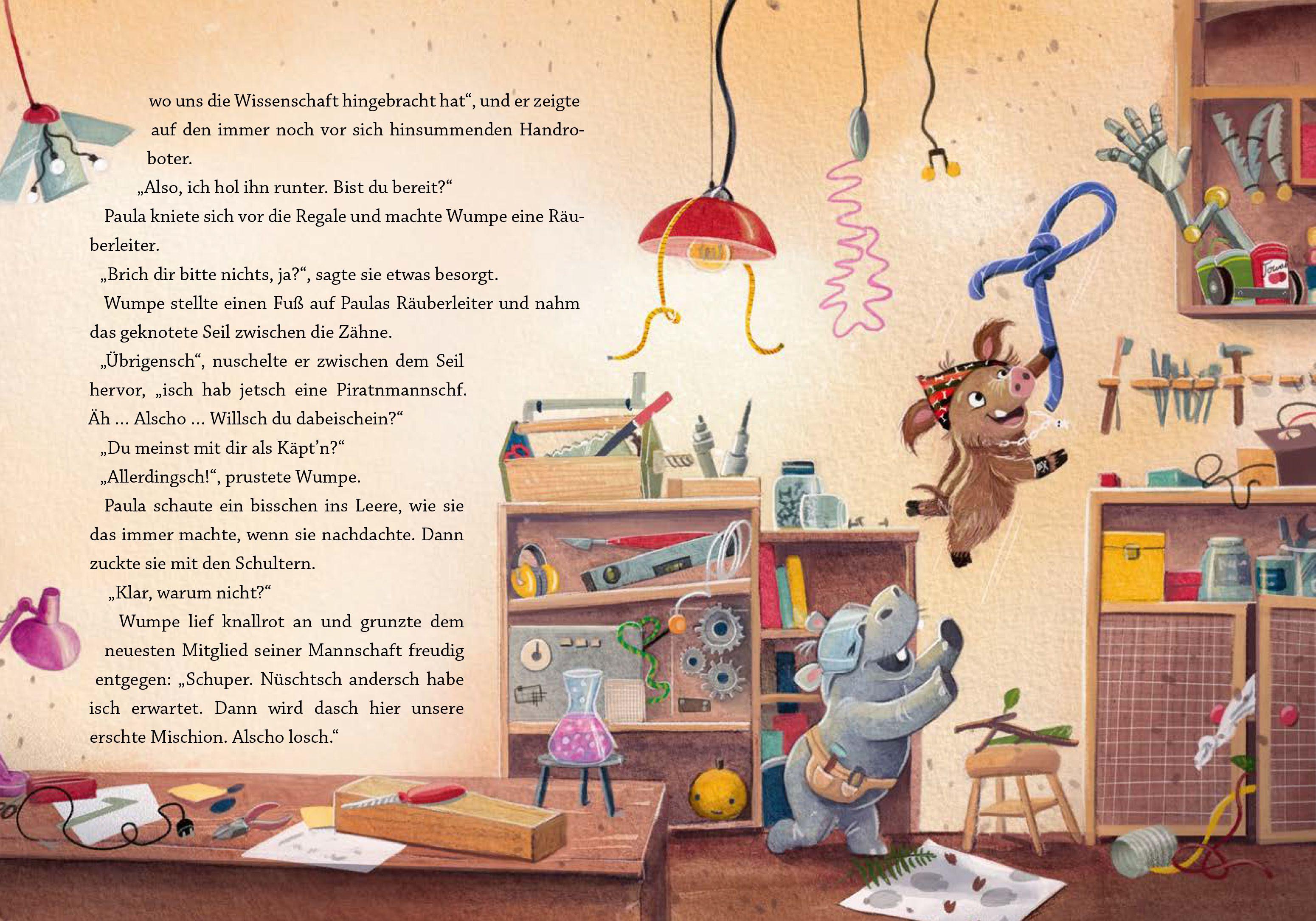 Beispielinhalt (Bild) Käpt'n Wumpe und der geheime Piratenschatz