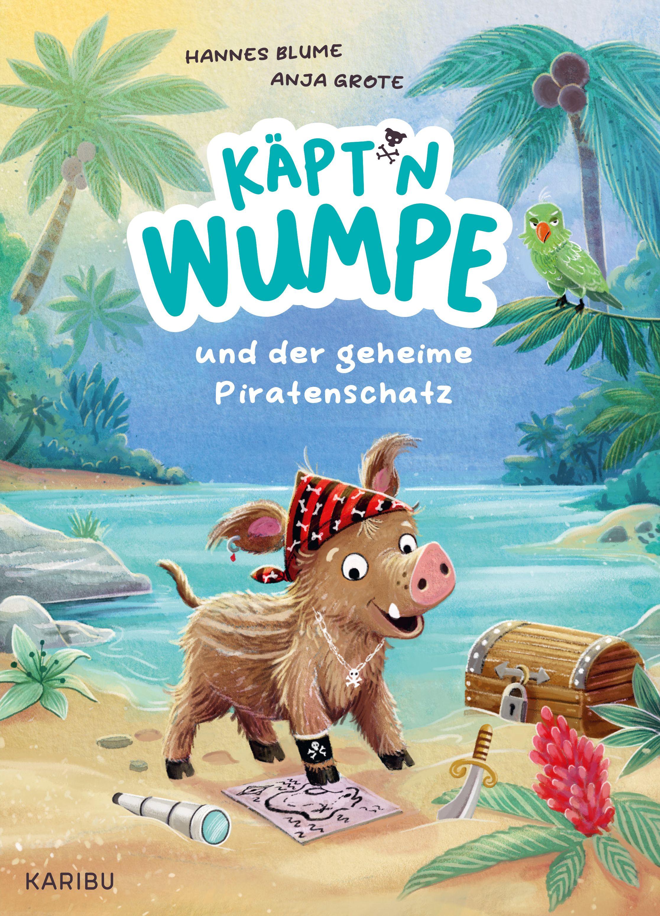 Vorderes Coverbild Käpt'n Wumpe und der geheime Piratenschatz
