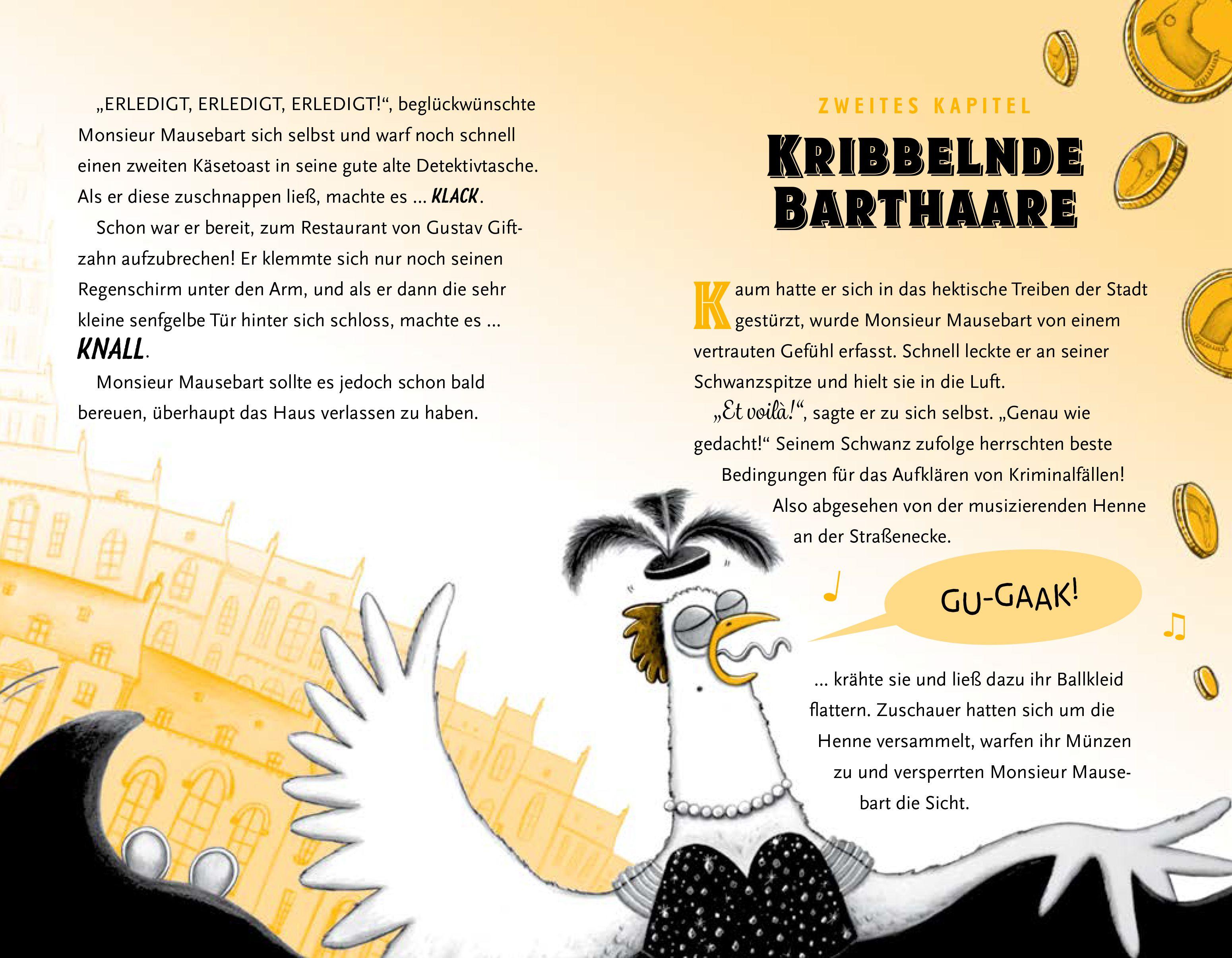 Beispielinhalt (Bild) Meisterdetektiv Mausebart - Wo ist Gustav Giftzahn? Ein Mäusekrimi (Band 1)