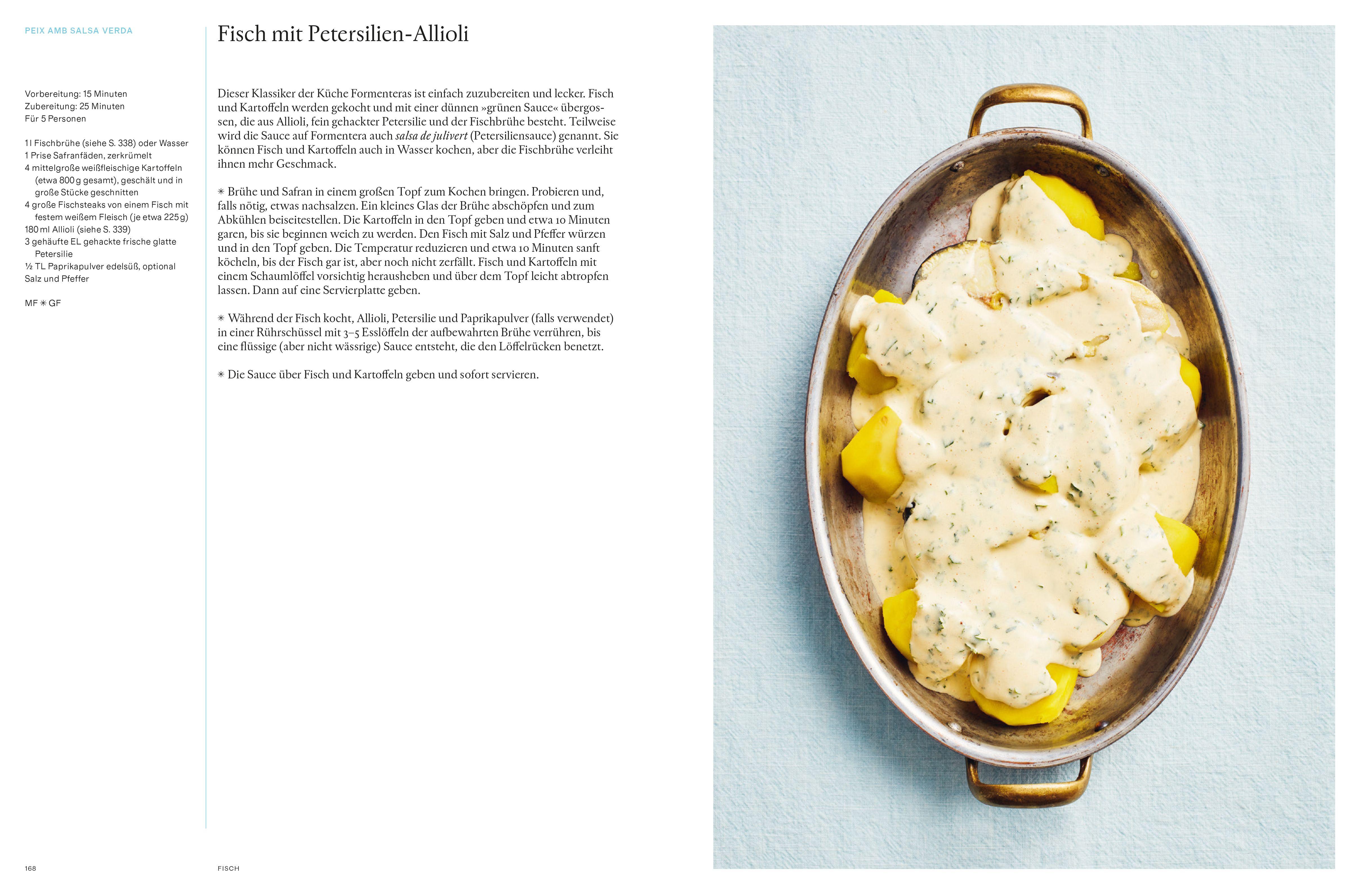 Beispielinhalt (Bild) Das Balearen-Kochbuch