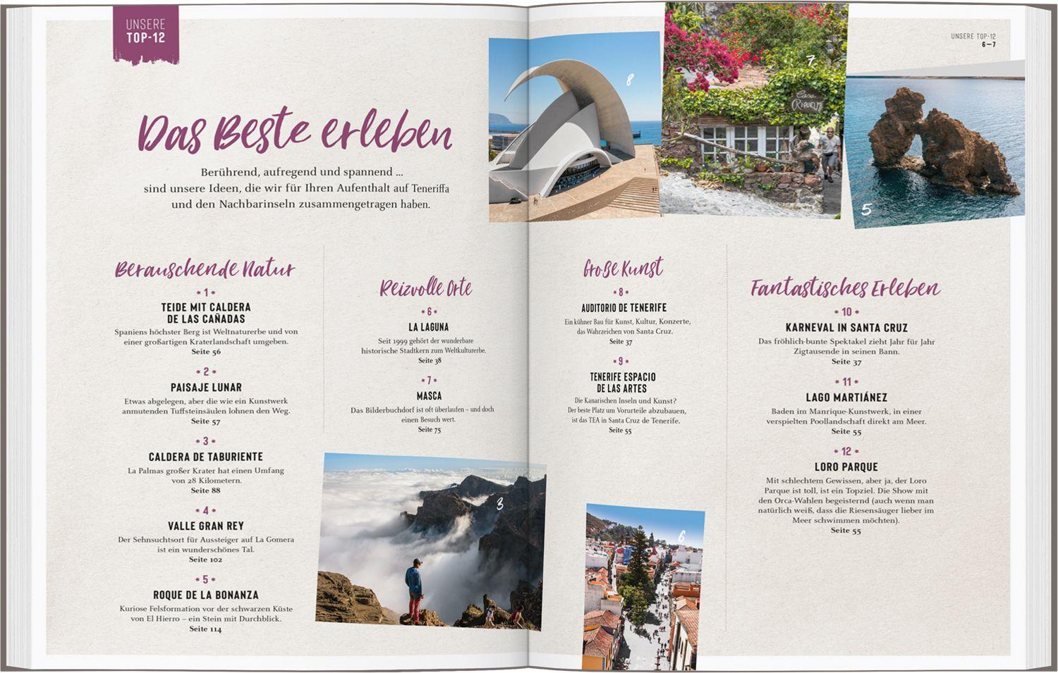 Beispielinhalt (Bild) DuMont Bildatlas Teneriffa