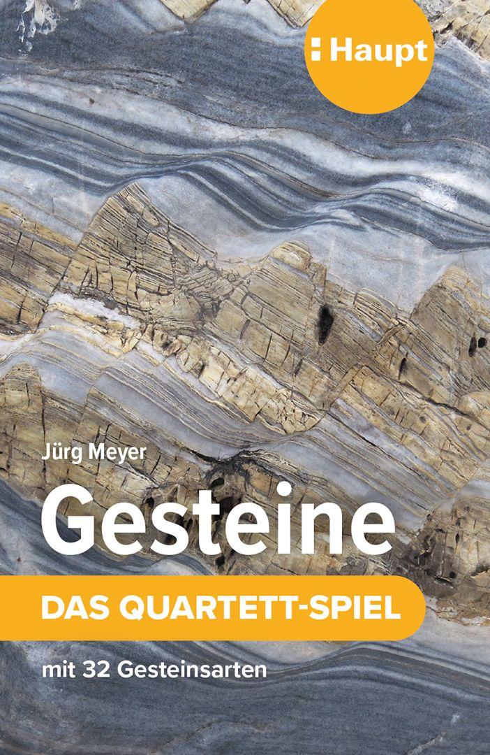 Vorderes Coverbild Gesteine - das Quartett-Spiel