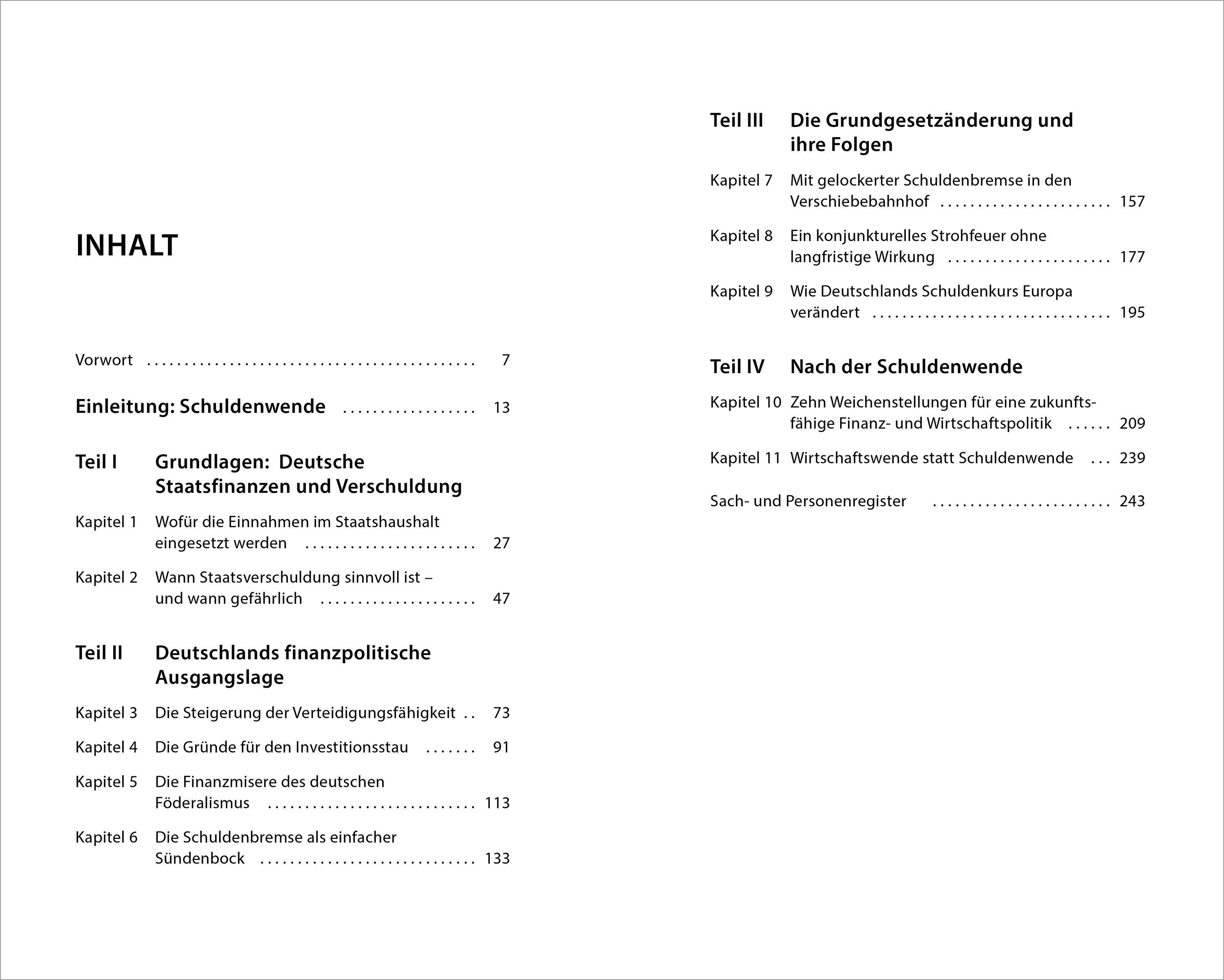 Beispielinhalt (Bild) Schuldenwende