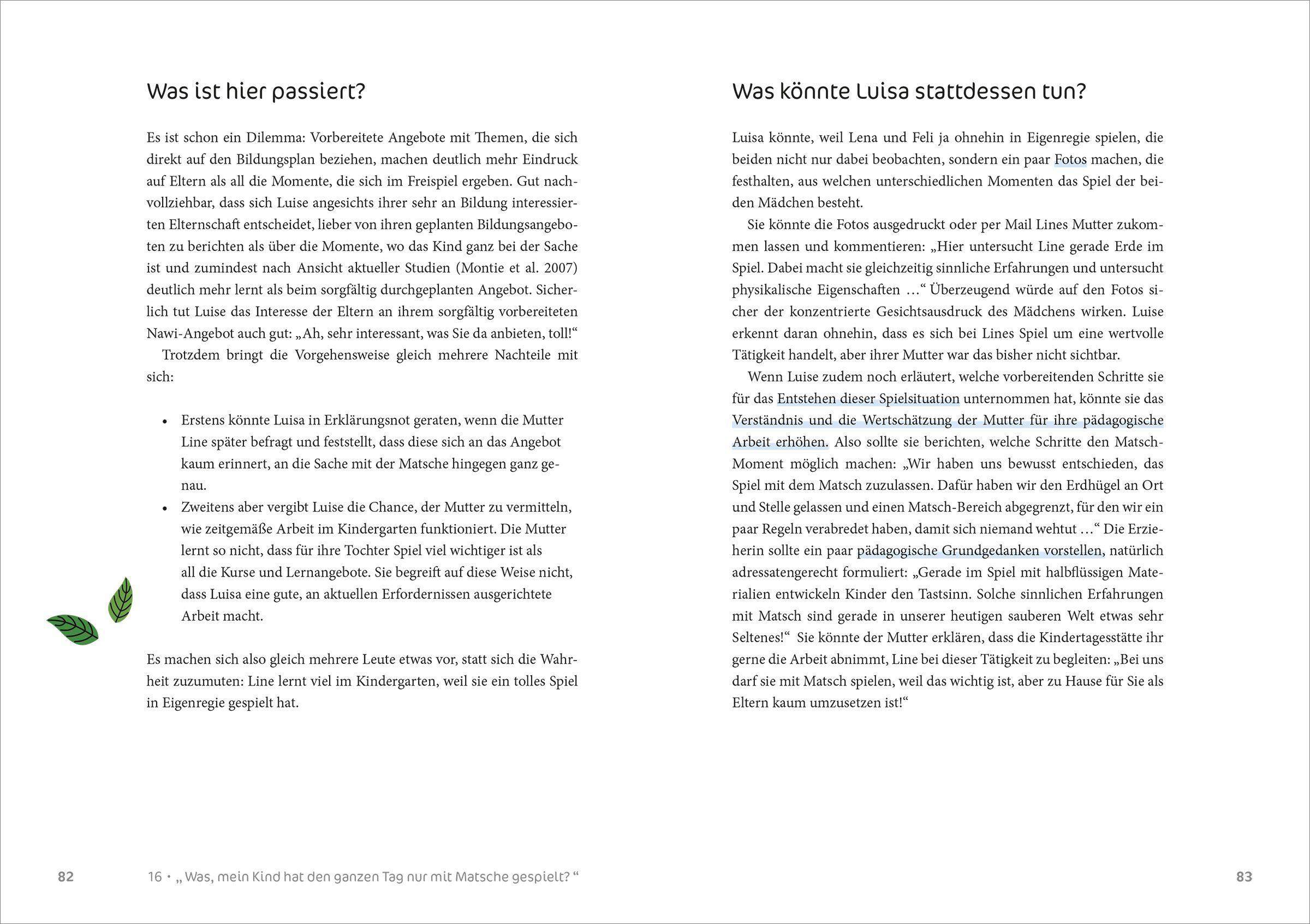 Beispielinhalt (Bild) Inspirieren statt beschäftigen