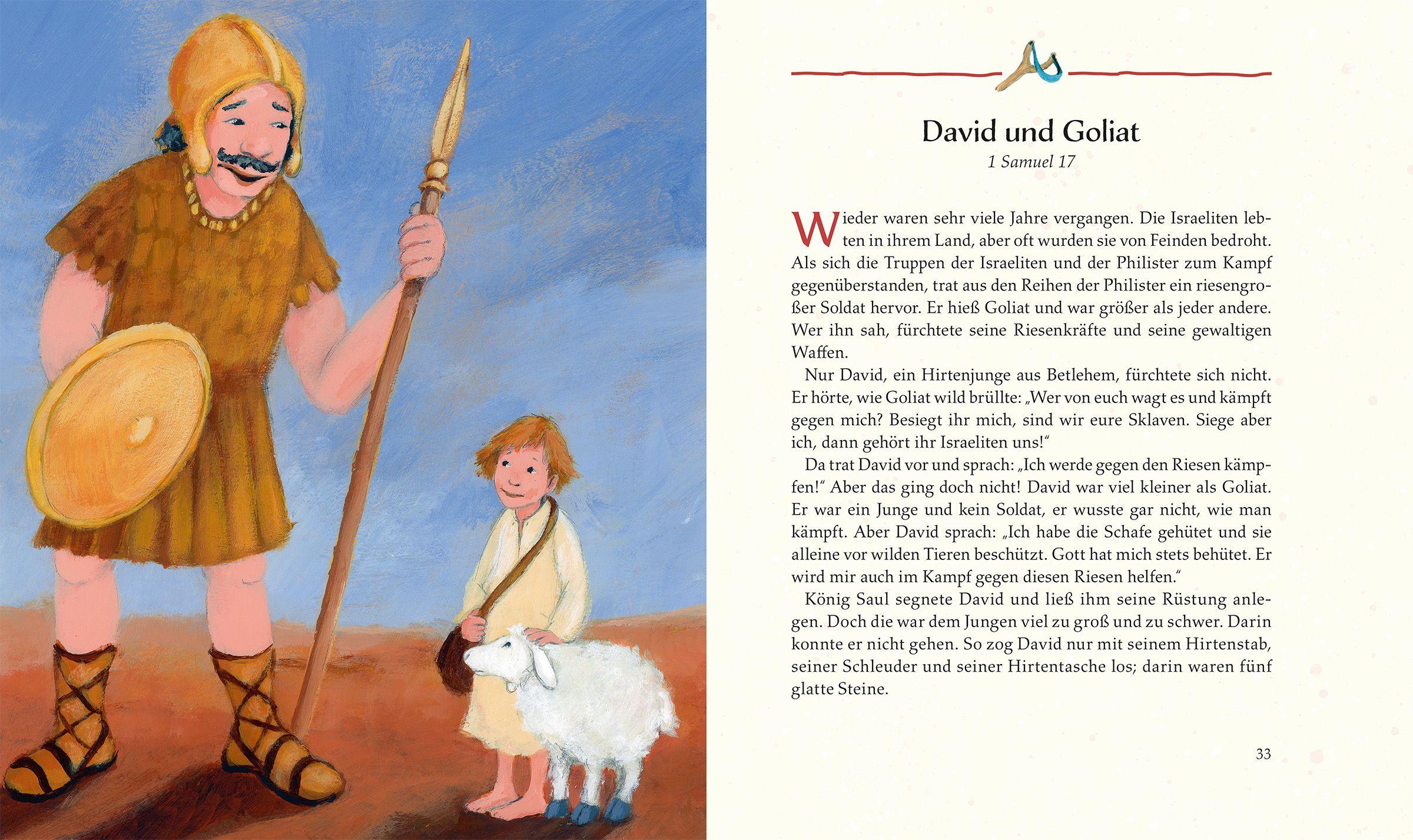 Beispielinhalt (Bild) Meine Taufbibel