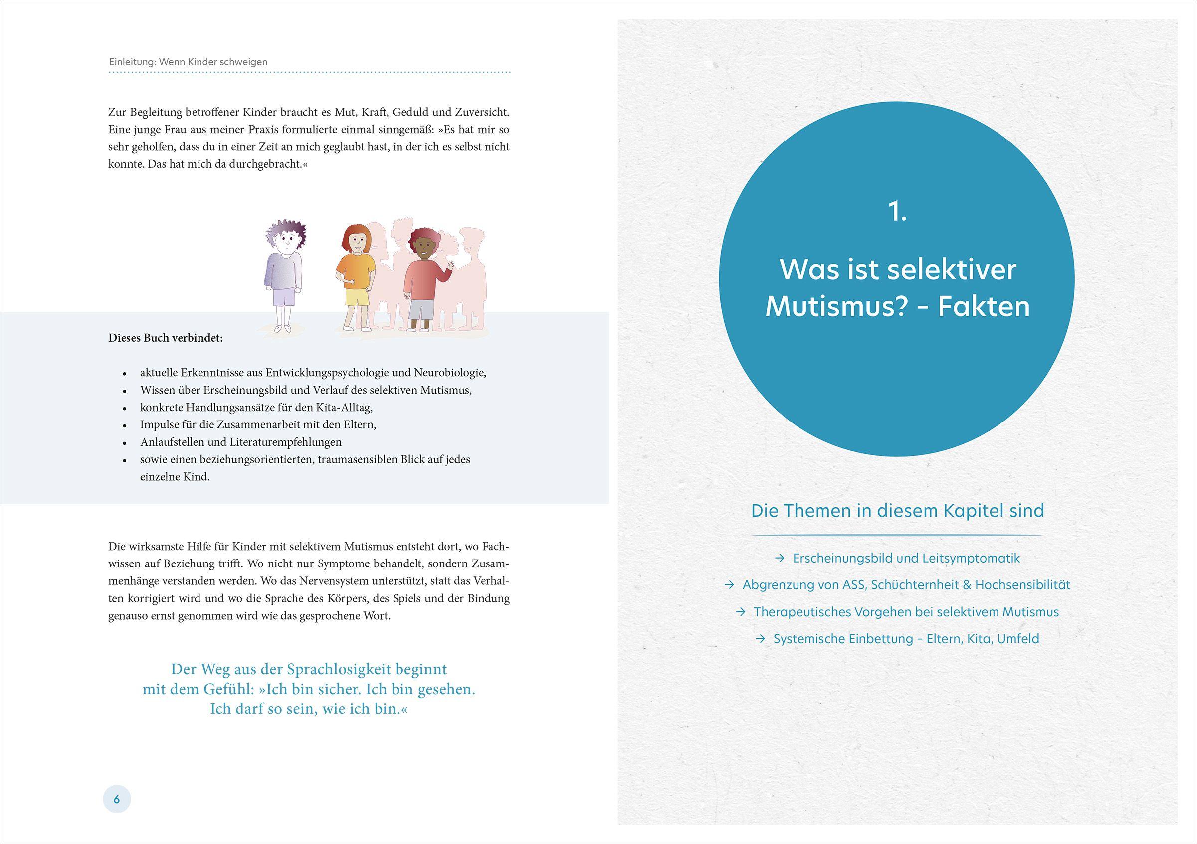 Beispielinhalt (Bild) Selektiver Mutismus in der Kita