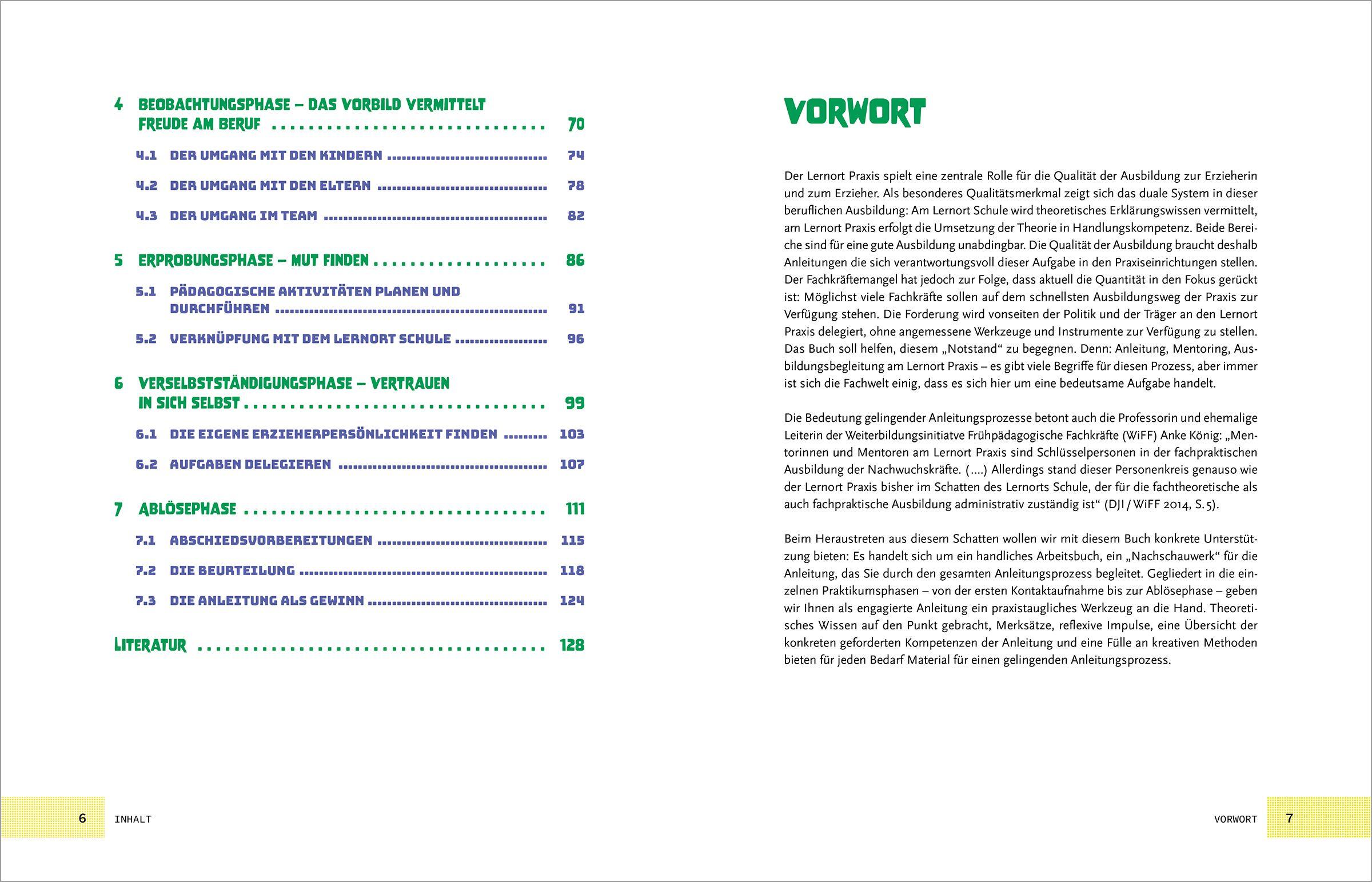 Beispielinhalt (Bild) Kreativ anleiten in der Kita