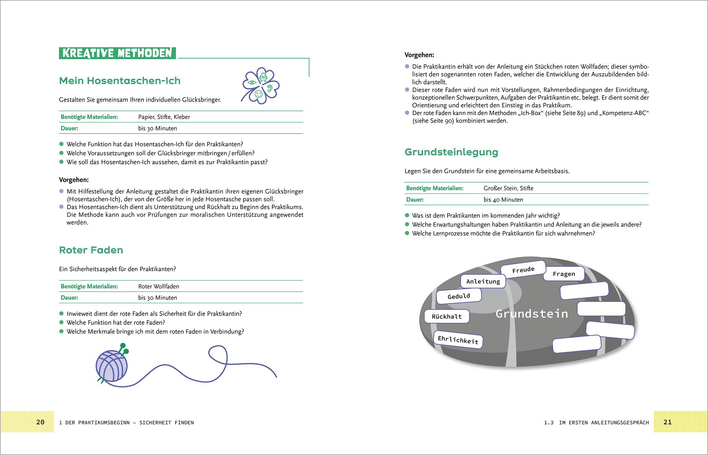 Beispielinhalt (Bild) Kreativ anleiten in der Kita