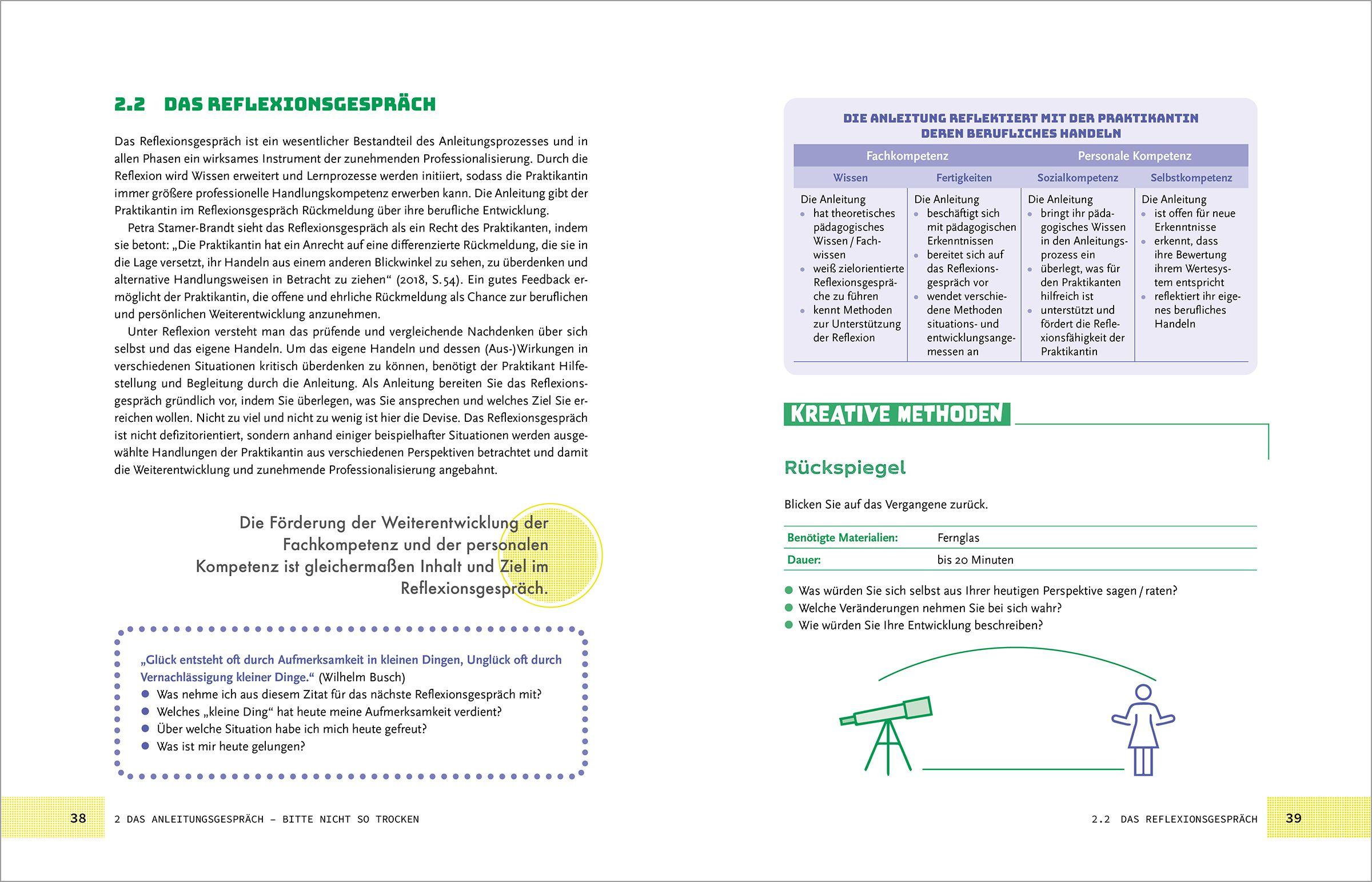 Beispielinhalt (Bild) Kreativ anleiten in der Kita