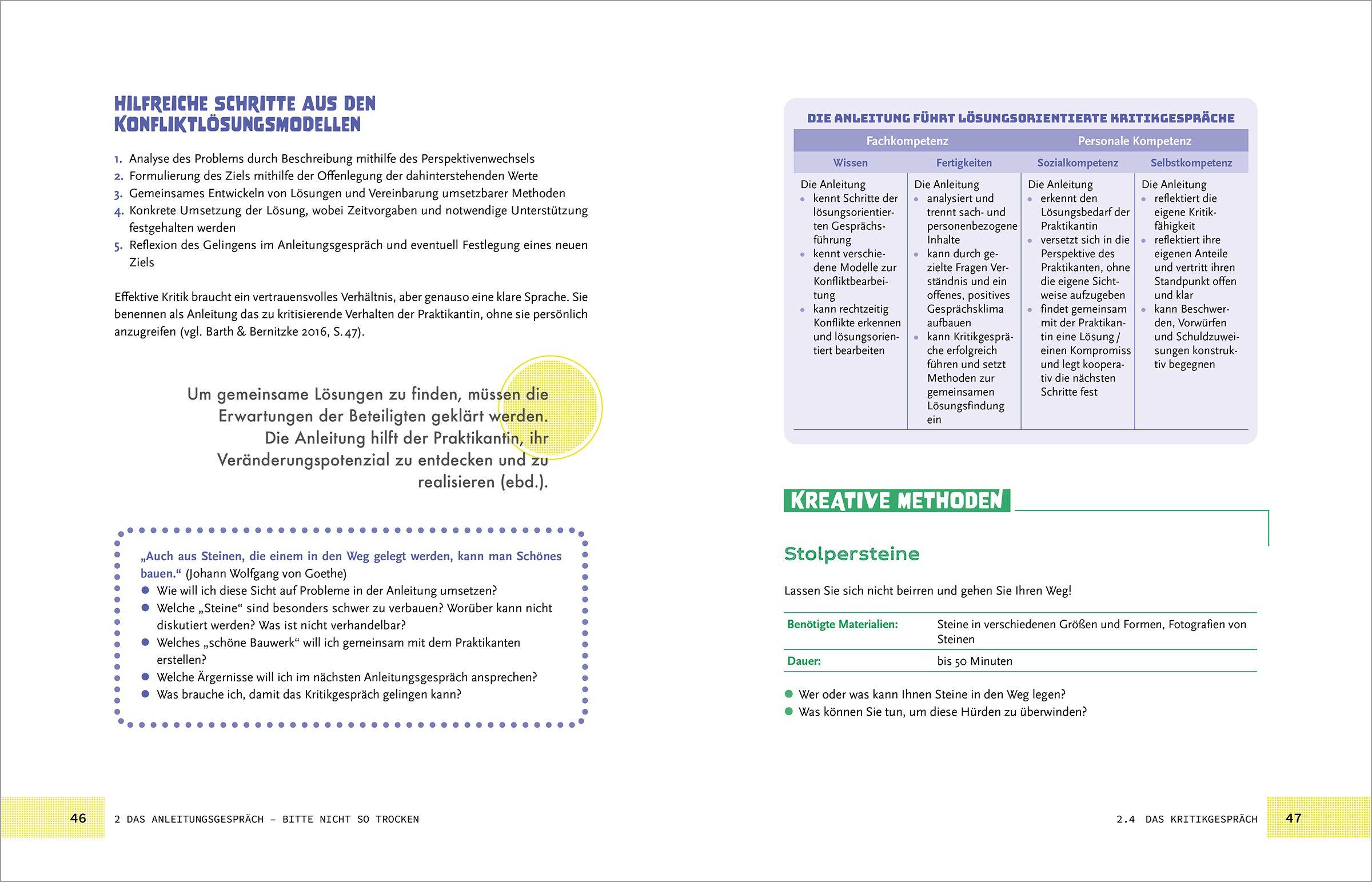 Beispielinhalt (Bild) Kreativ anleiten in der Kita