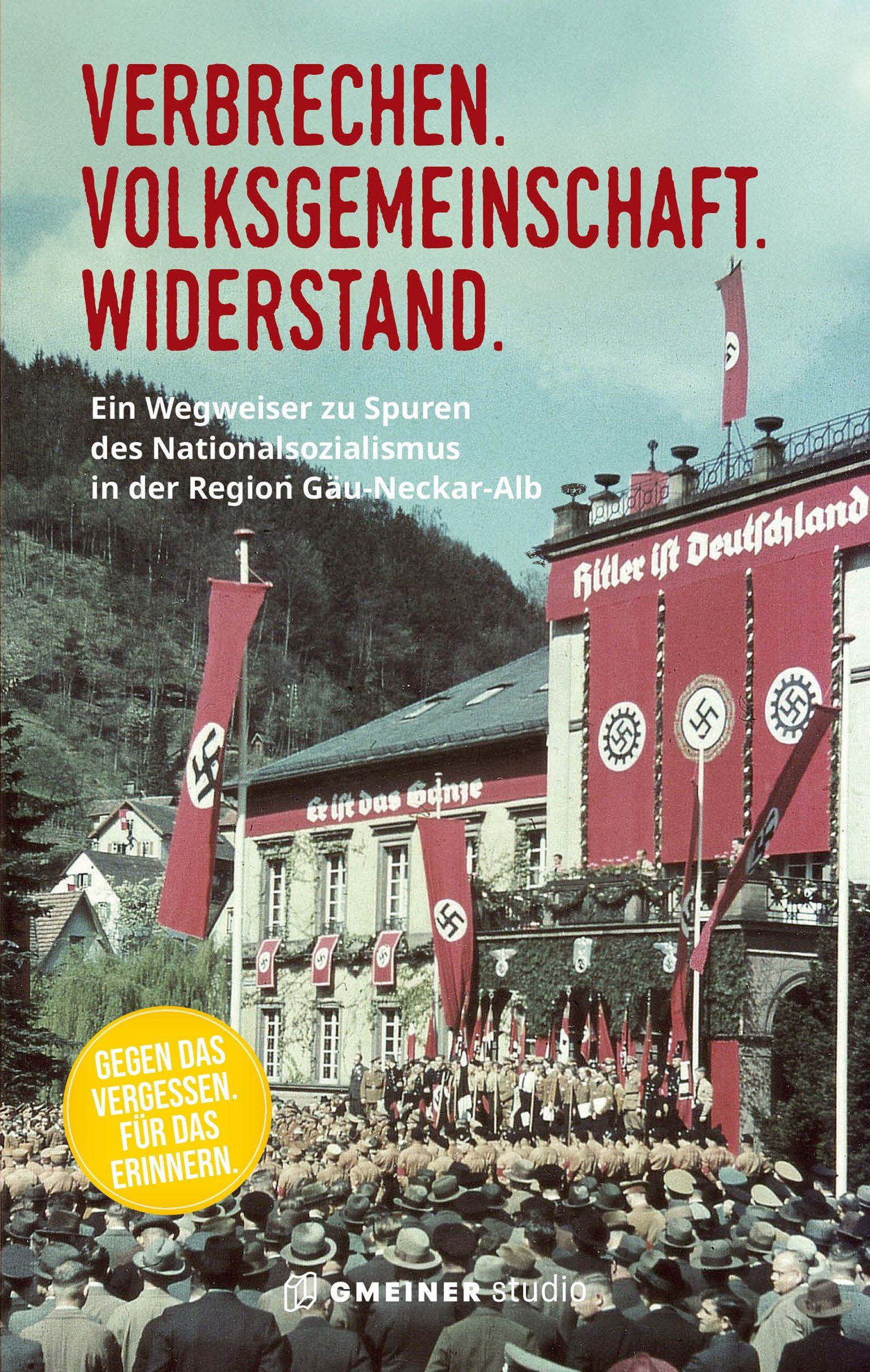 Vorderes Coverbild Verbrechen. Volksgemeinschaft. Widerstand.