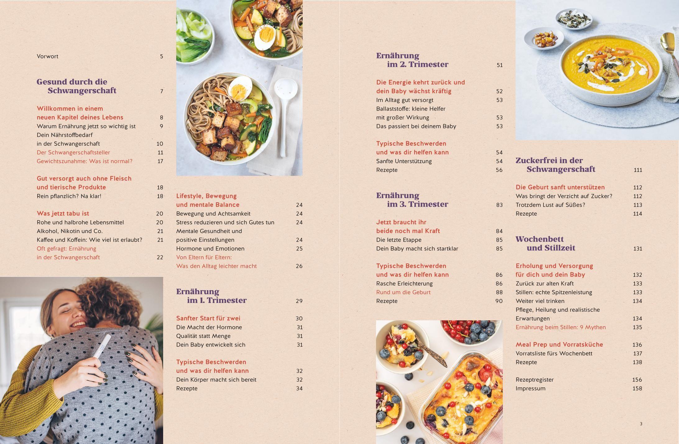 Beispielinhalt (Bild) Happy Mom Food