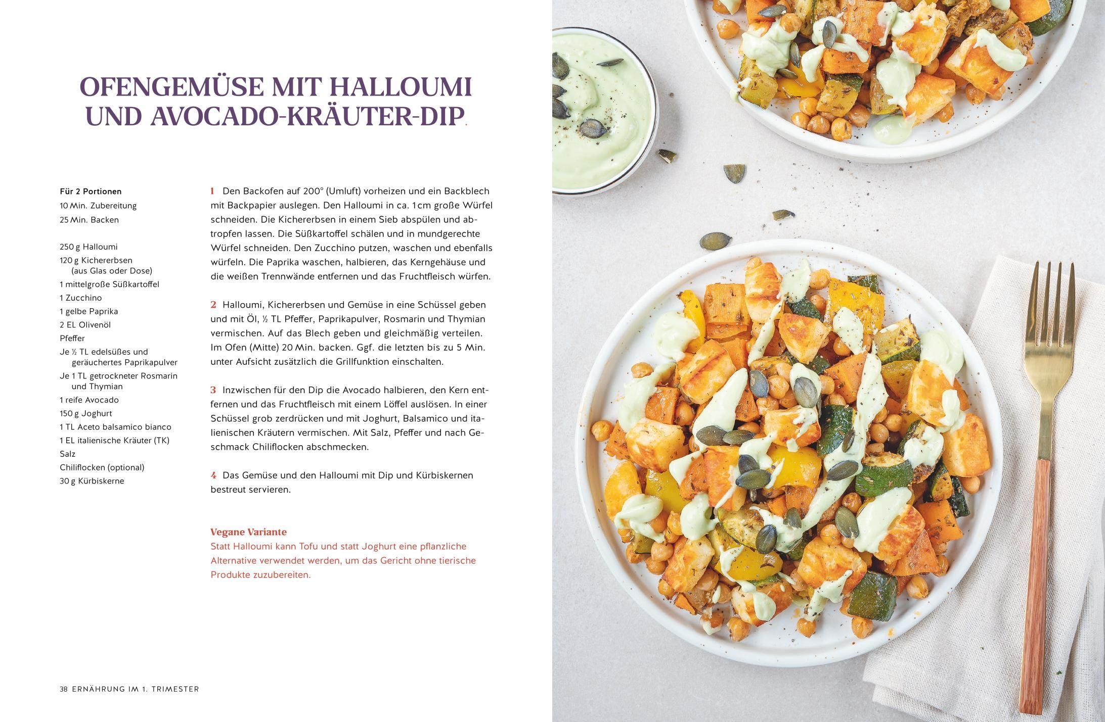 Beispielinhalt (Bild) Happy Mom Food