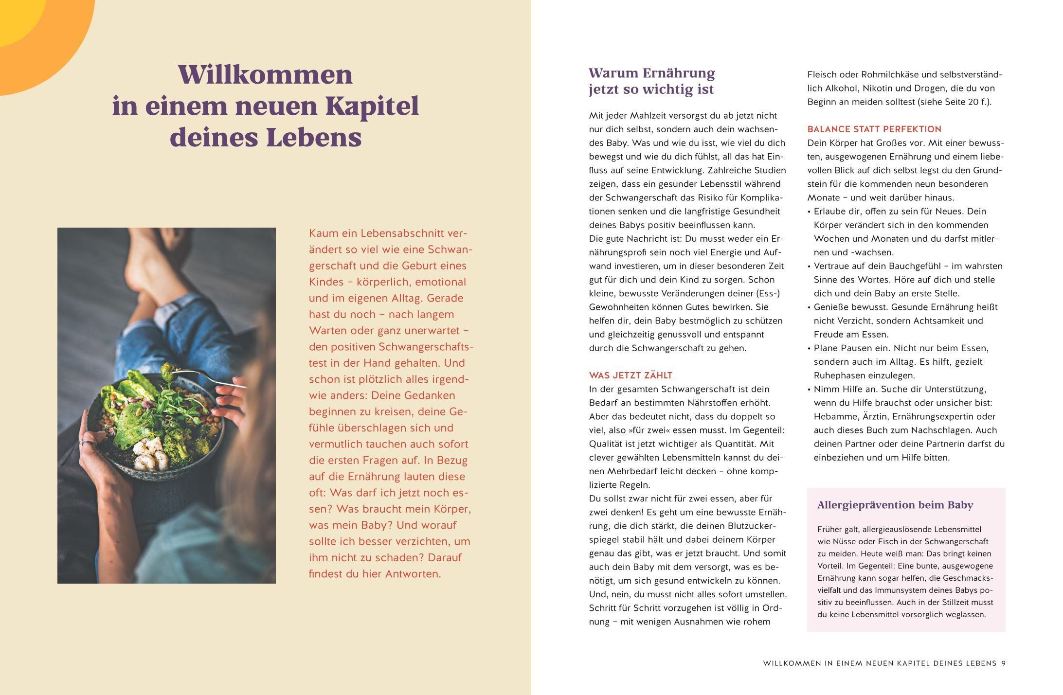 Beispielinhalt (Bild) Happy Mom Food