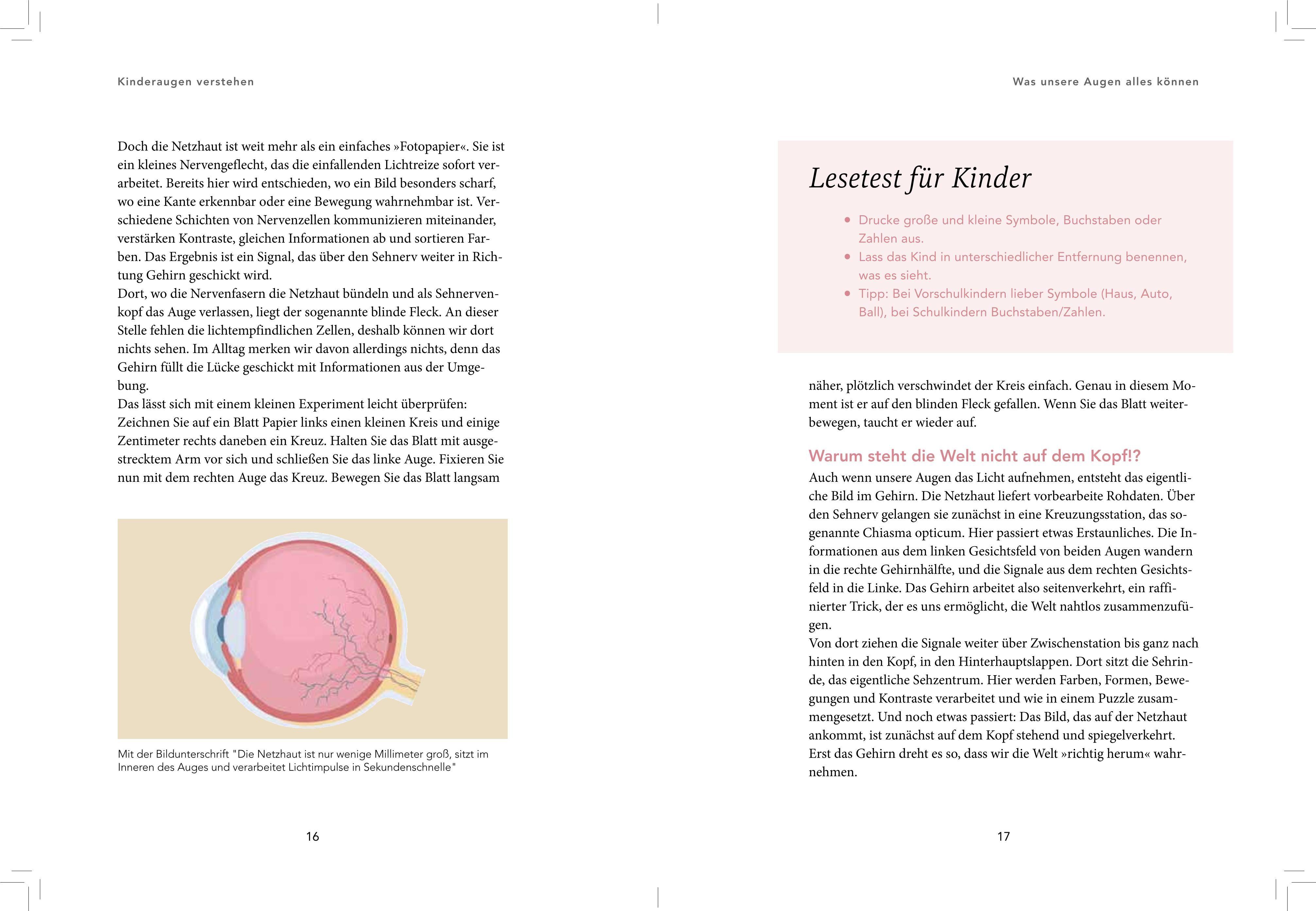 Beispielinhalt (Bild) Kinderaugen stark machen