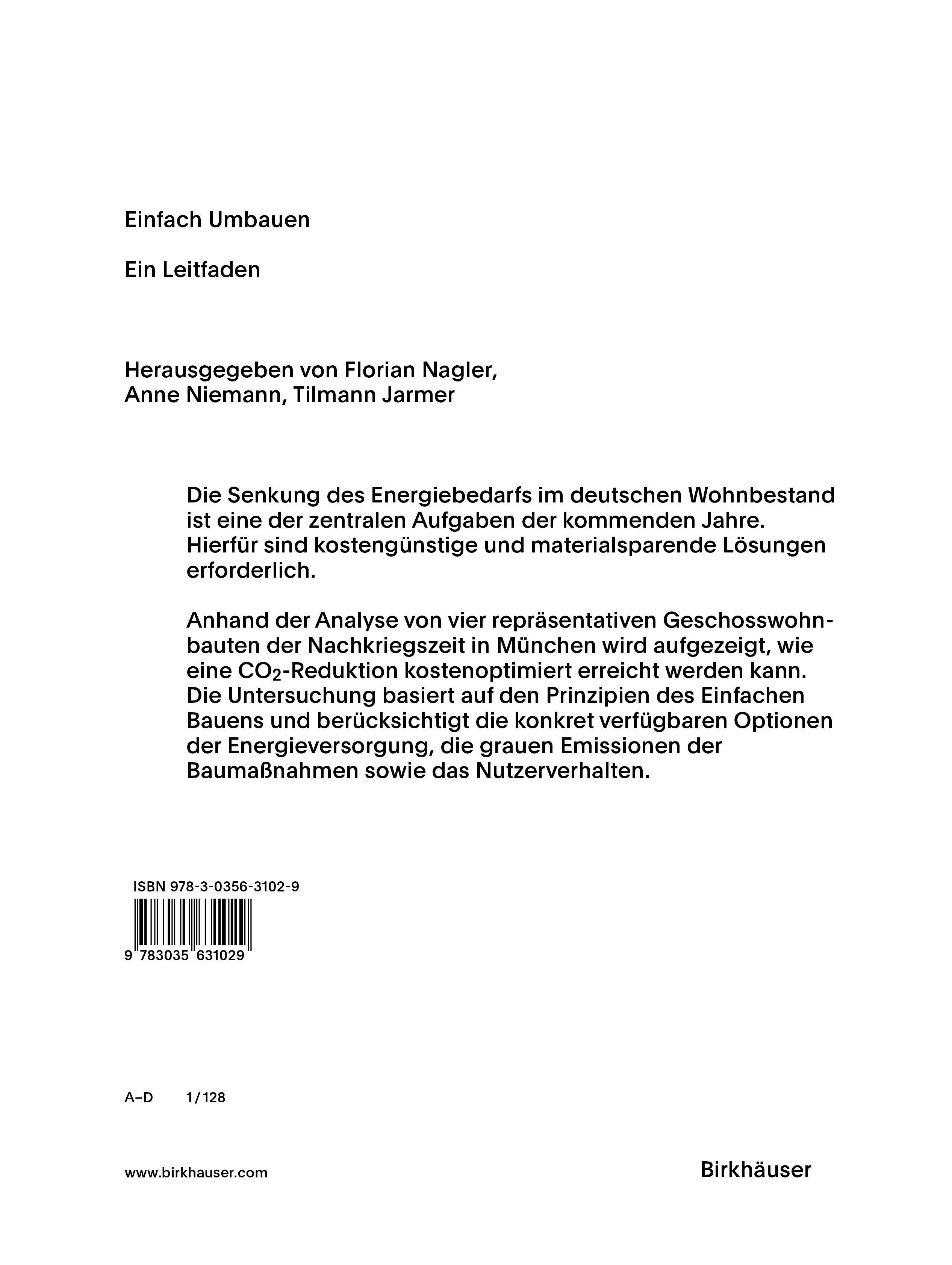 Vorderes Coverbild Einfach umbauen