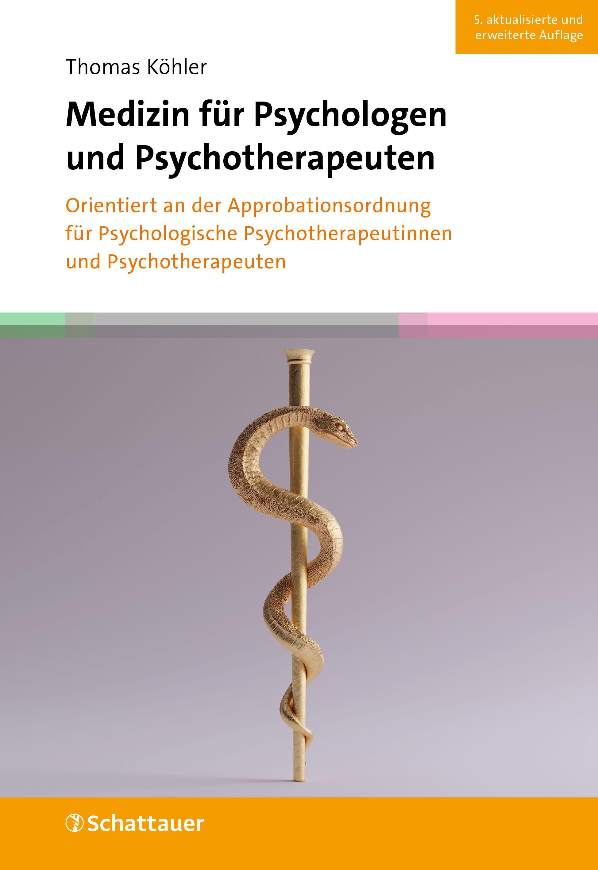Vorderes Coverbild Medizin für Psychologen und Psychotherapeuten