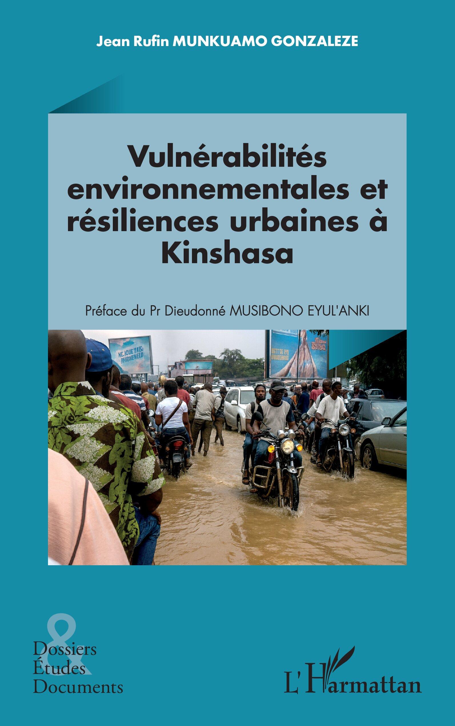 Vorderes Coverbild Vulnérabilités environnementales et résiliences urbaines à Kinshasa