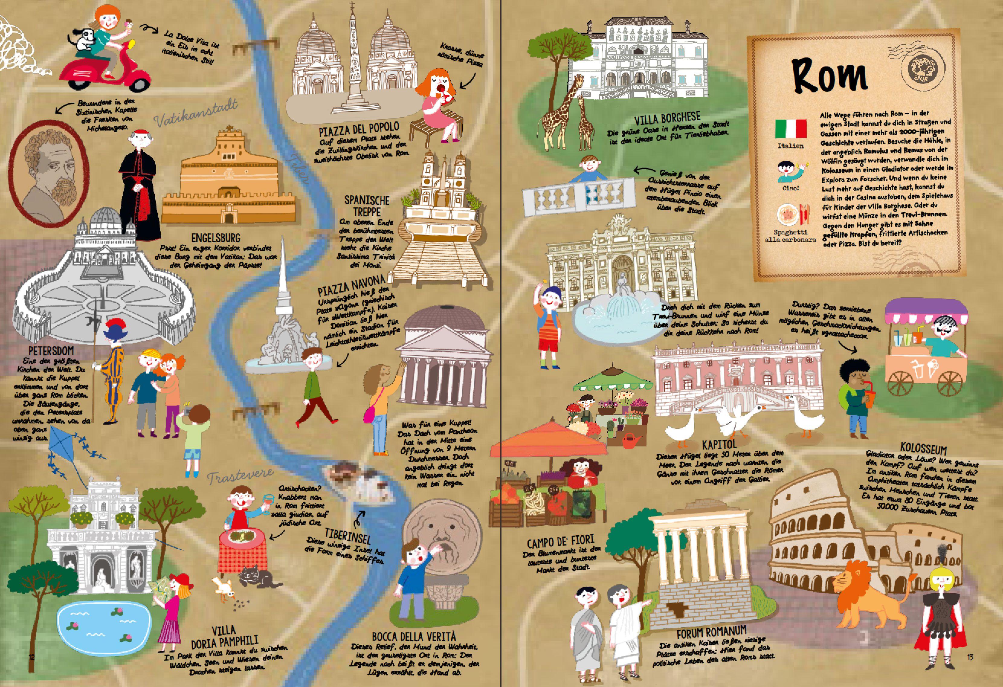 Beispielinhalt (Bild) Atlas der Städte