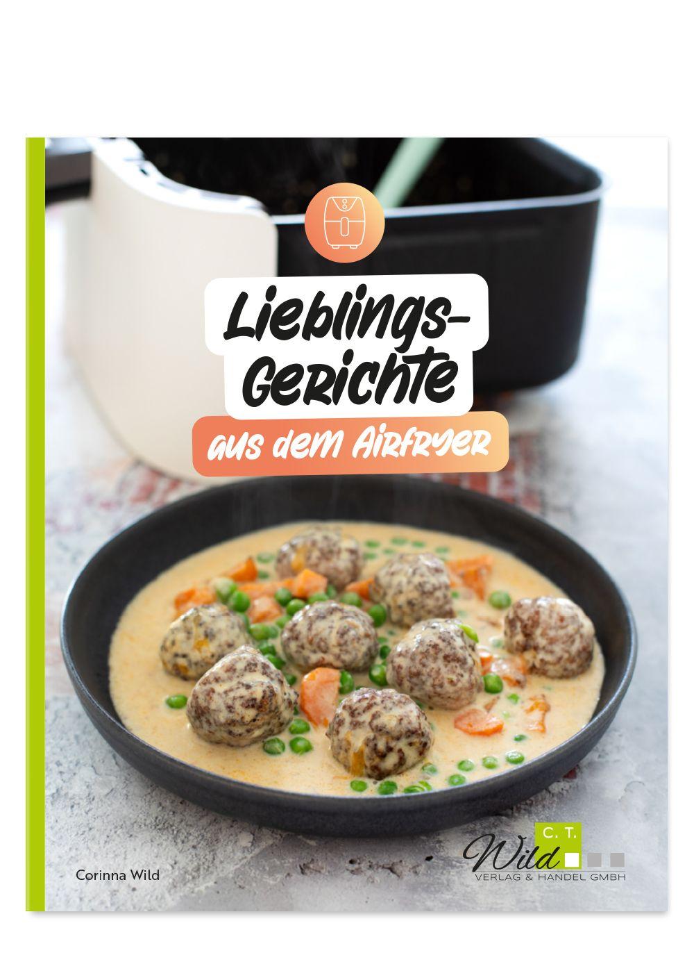 Vorderes Coverbild Lieblingsgerichte aus dem Airfryer