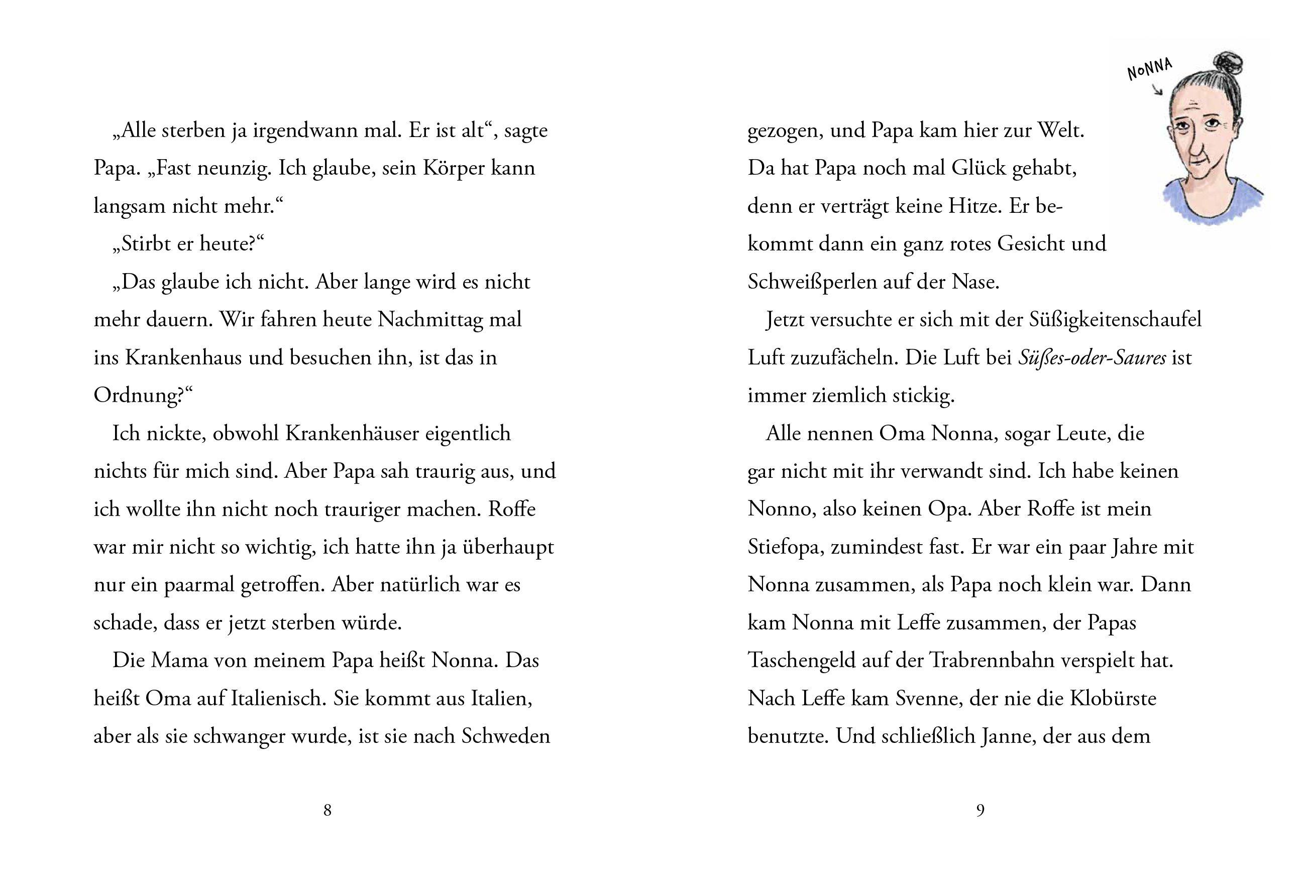 Beispielinhalt (Bild) 12 Süßigkeiten und 2 Todesfälle