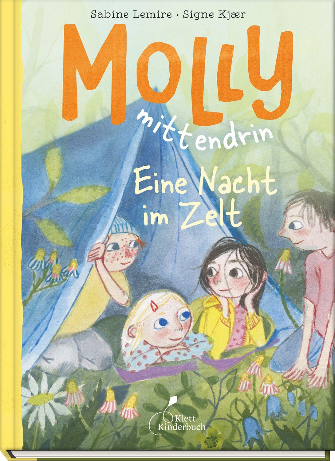Vorderes Coverbild Molly mittendrin - Eine Nacht im Zelt
