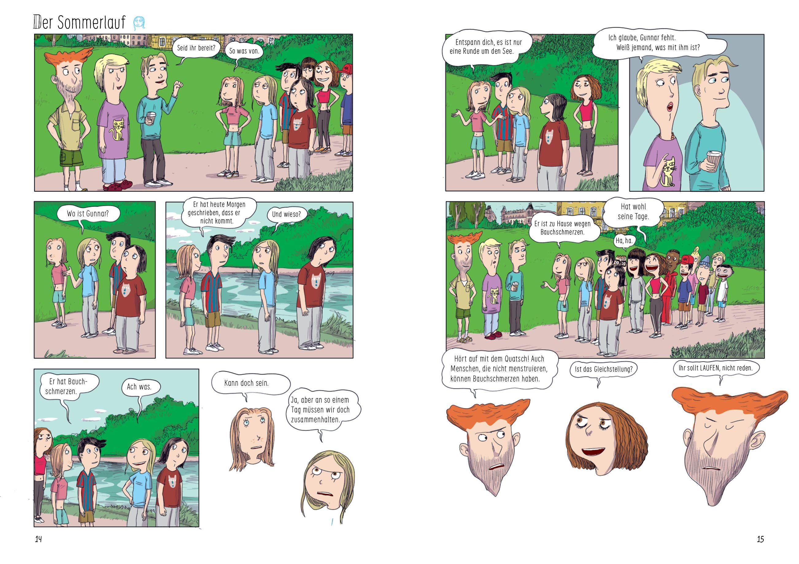 Beispielinhalt (Bild) Mira #sommerhaus #geister #livasgeheimnis