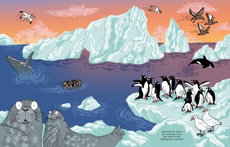 Beispielinhalt (Bild) Ausflug in die Antarktis