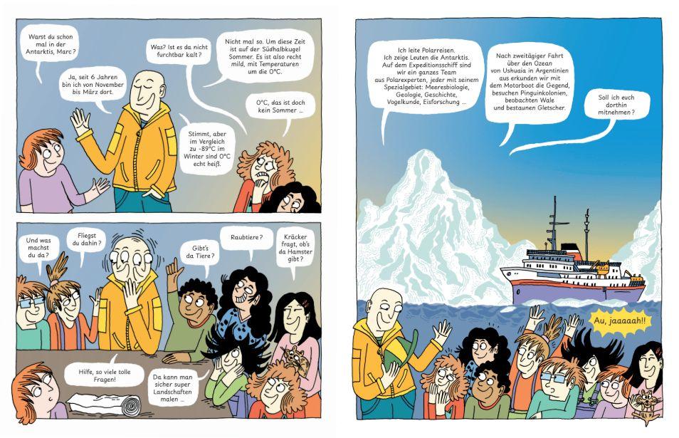 Beispielinhalt (Bild) Ausflug in die Antarktis