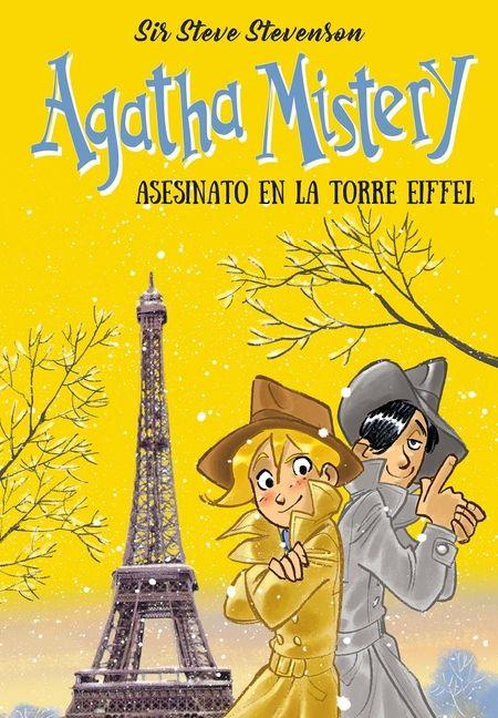 Vorderes Coverbild Agatha Mistery. Asesinato En La Torre Eiffel