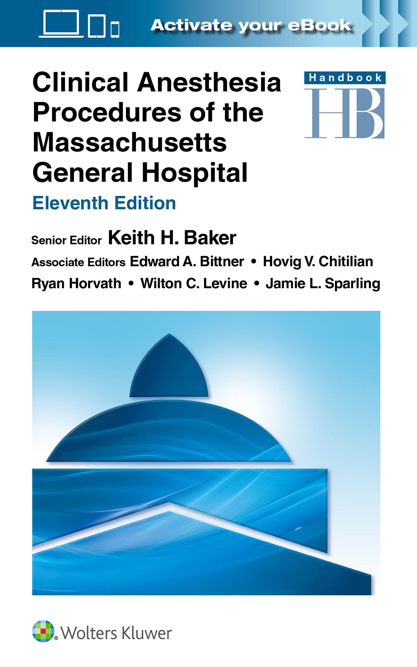 Vorderes Coverbild Clinical Anesthesia Procedures of the Massachusetts General Hospital