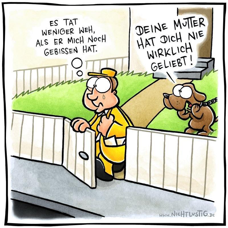 Beispielinhalt (Bild) NICHTLUSTIG Cartoons 2007-2008