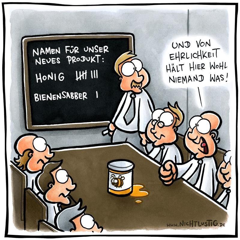 Beispielinhalt (Bild) NICHTLUSTIG Cartoons 2007-2008