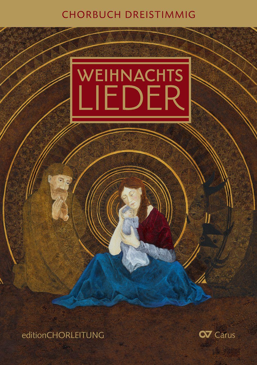 Vorderes Coverbild Weihnachtslieder Chorbuch dreistimmig