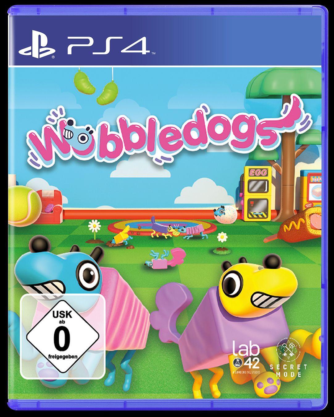 Vorderes Coverbild Wobbledogs (PlayStation PS4)