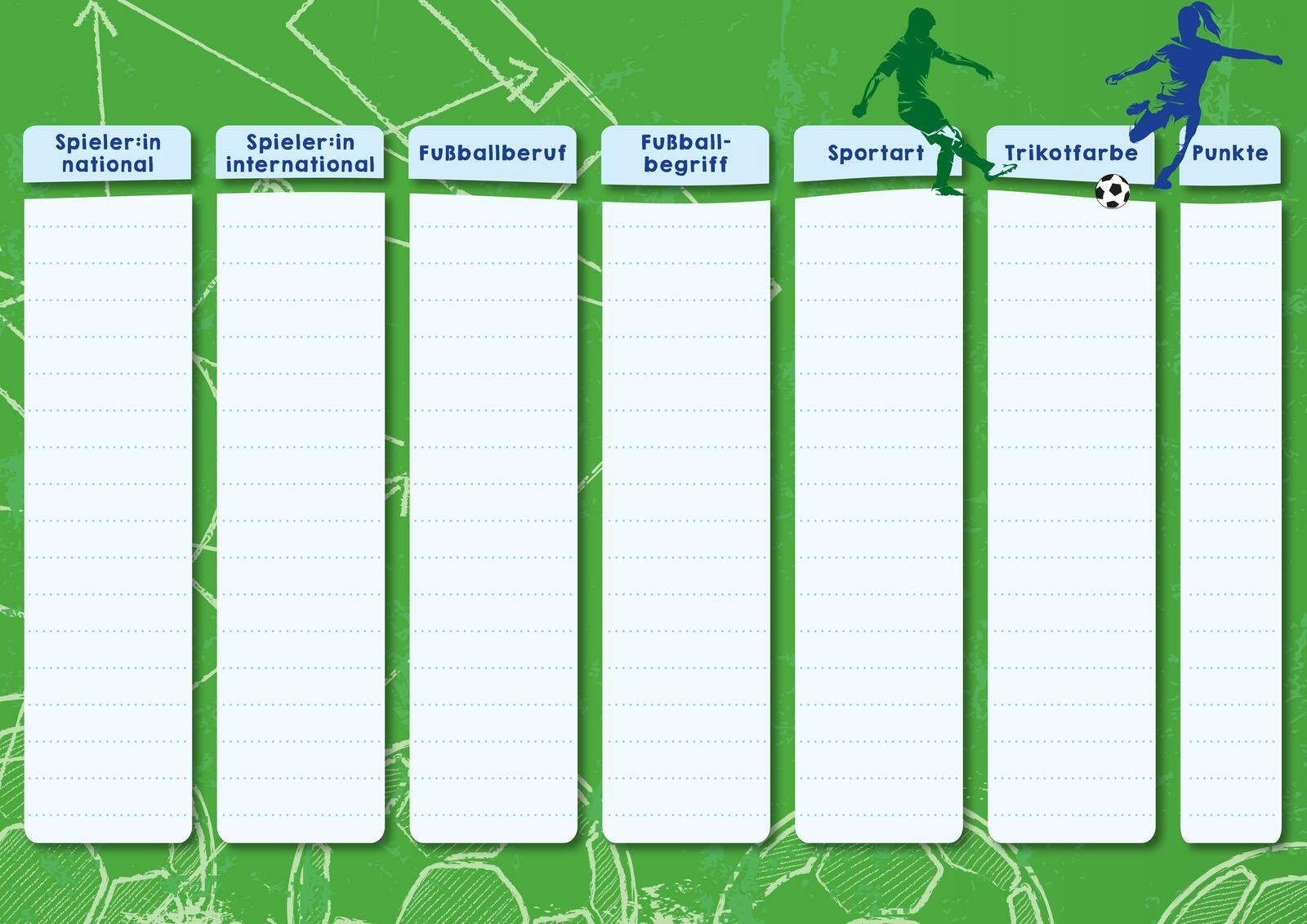 Beispielinhalt (Bild) Stadt, Land, Elfmeter